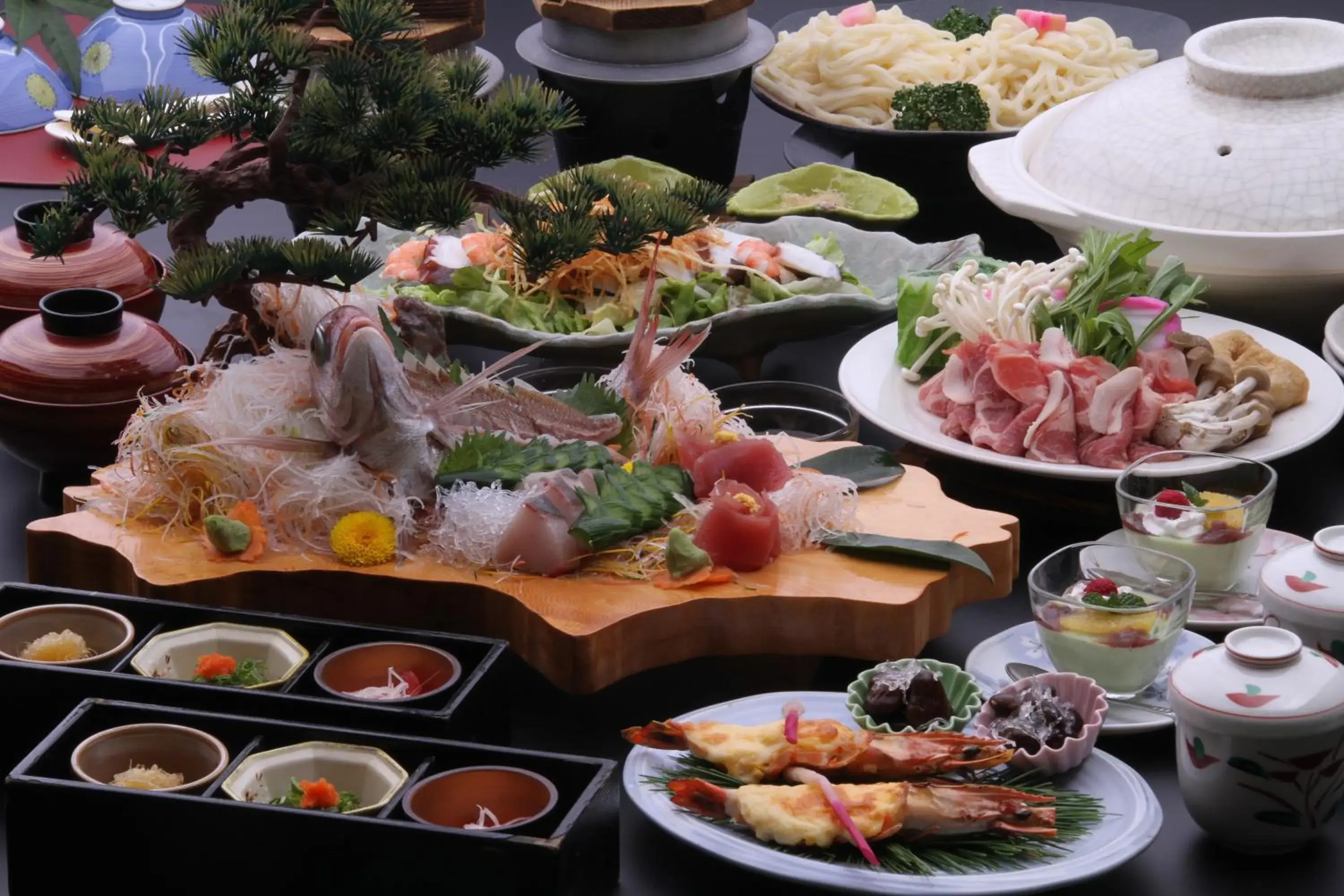 Food in こんぴら温泉 貸切湯の宿 ことね Food in こんぴら温泉 貸切湯の宿 ことね