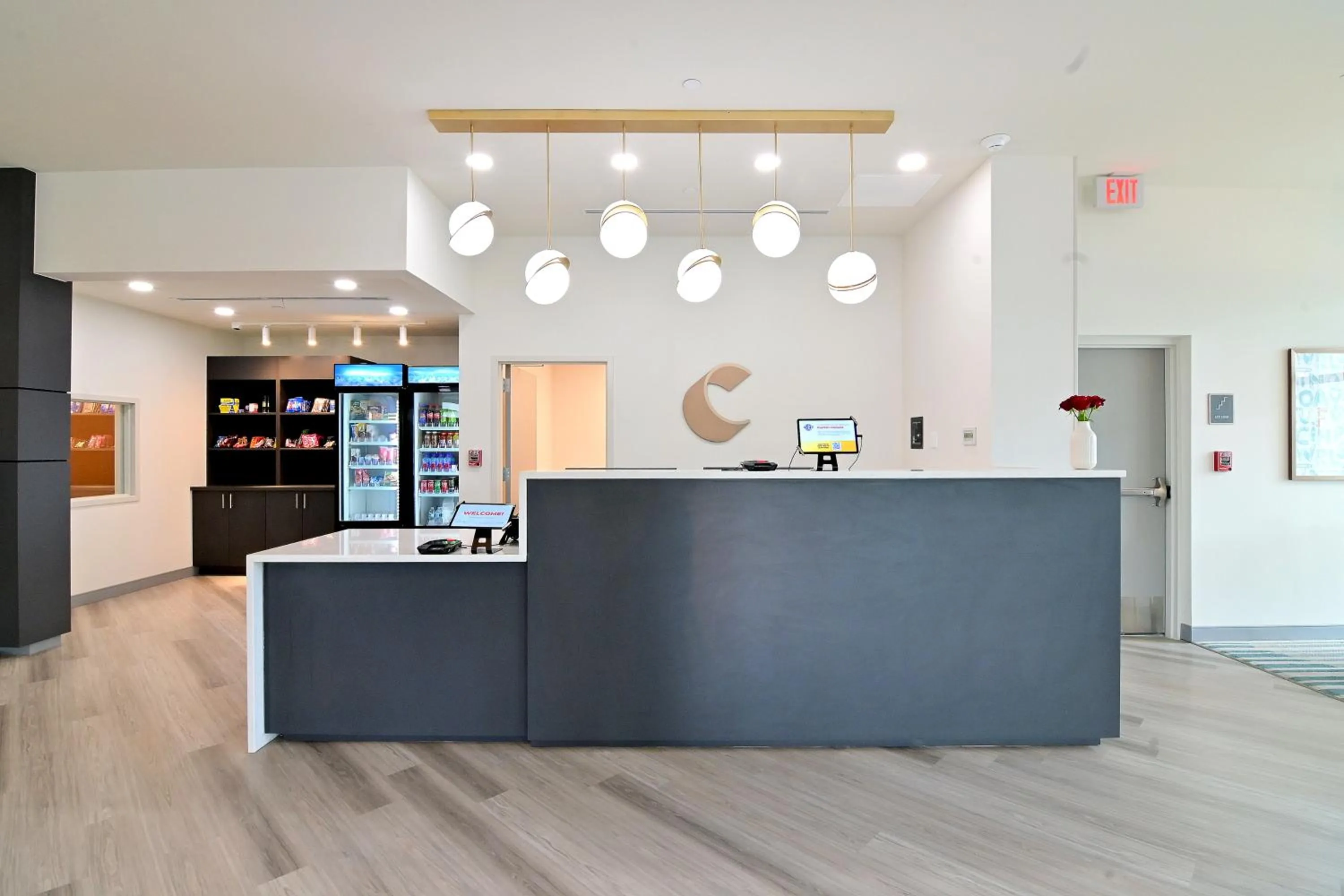 Lobby or reception in Comfort Suites Titusville near Kennedy Space Center