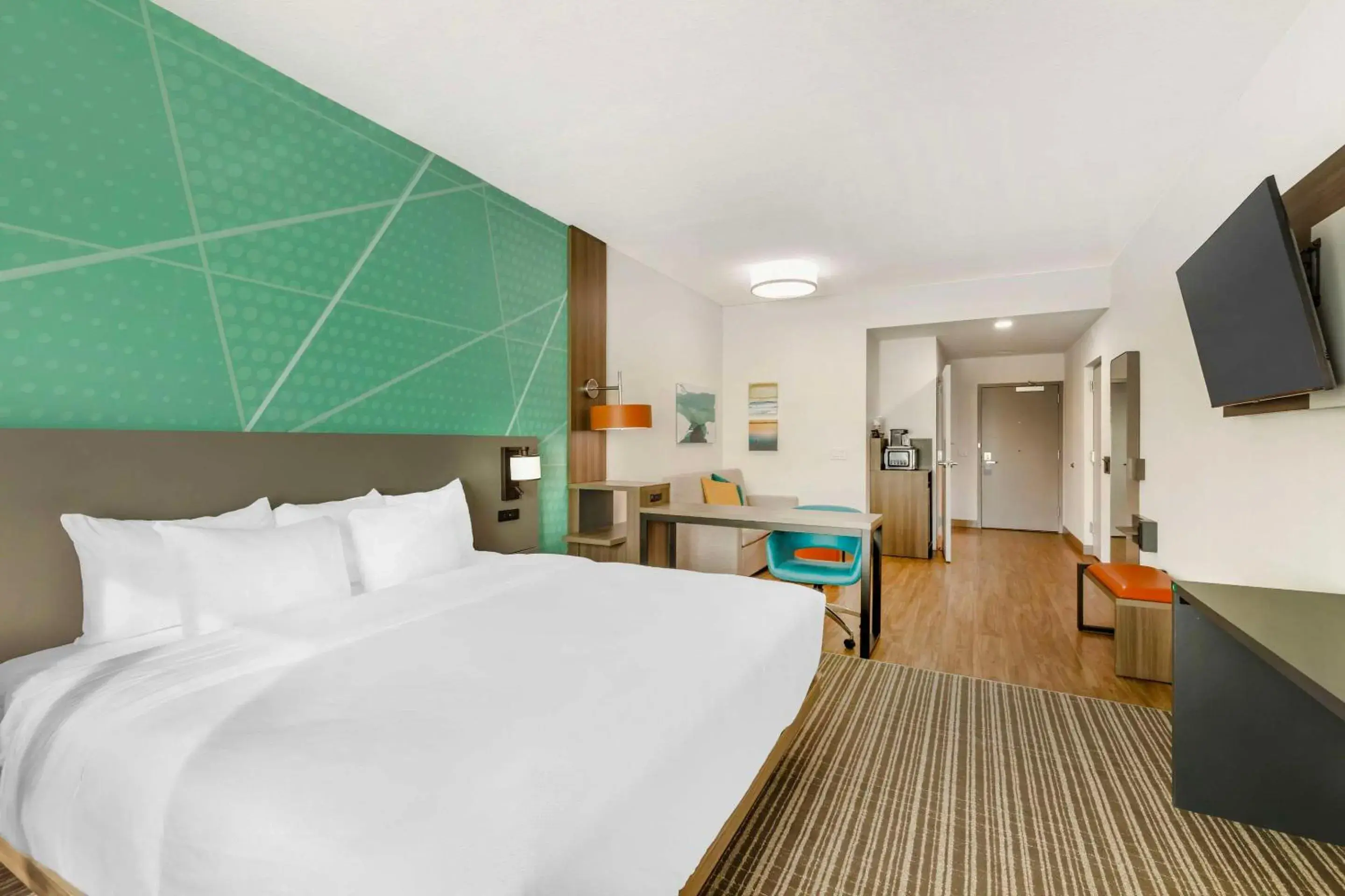 Bedroom, Bed in Comfort Suites Titusville near Kennedy Space Center Bedroom, Bed in Comfort Suites Titusville near Kennedy Space Center