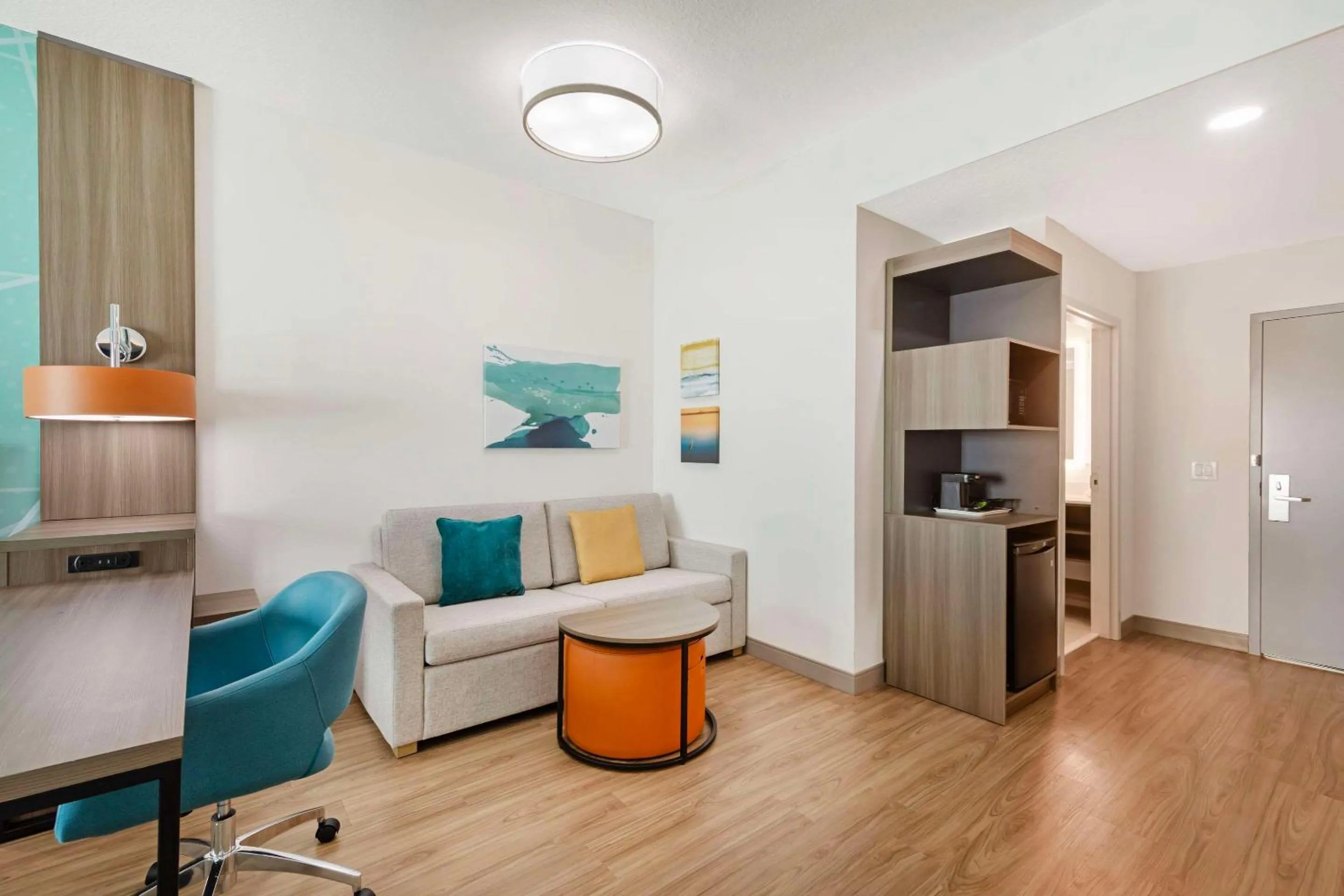 Bedroom in Comfort Suites Titusville near Kennedy Space Center