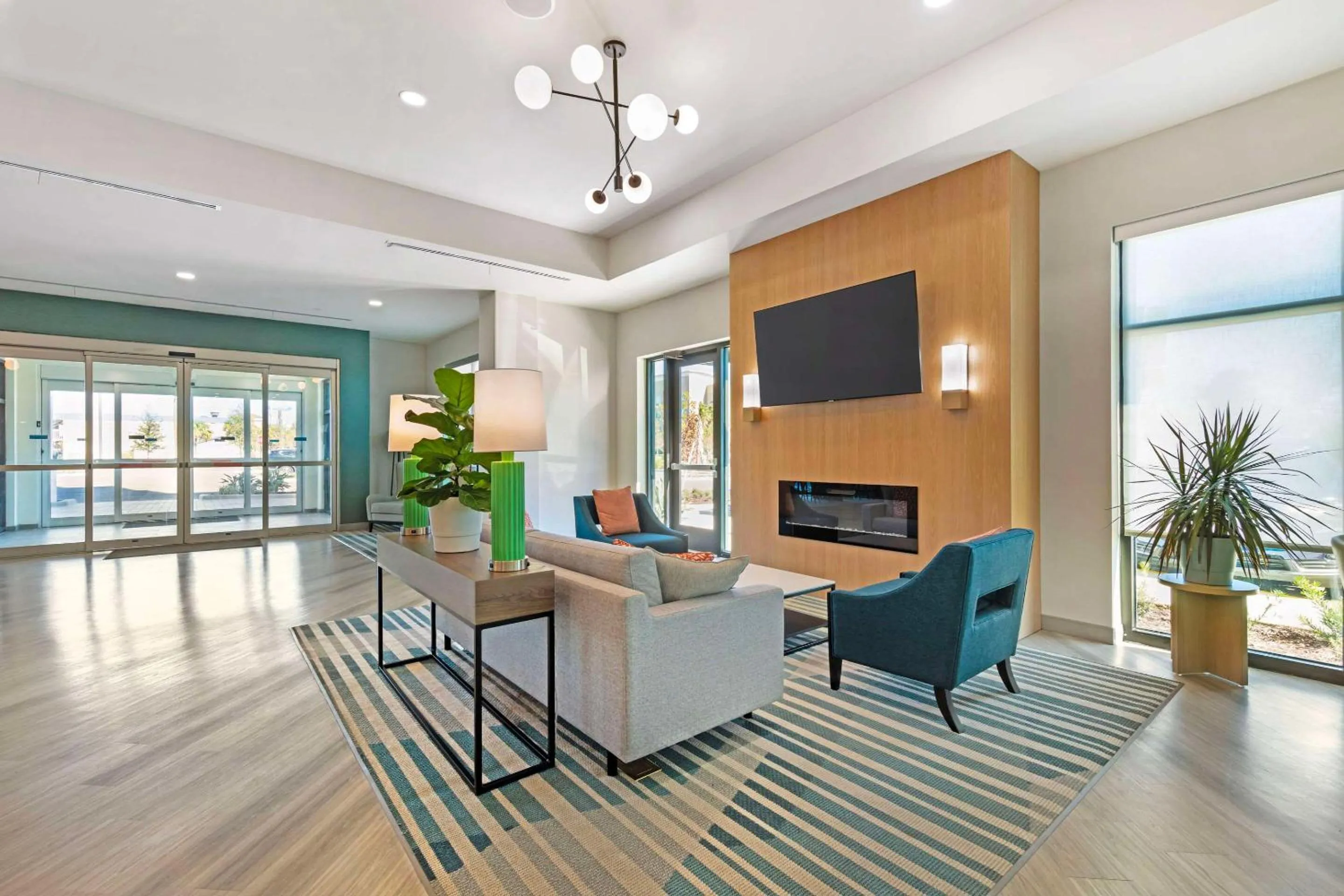 Lobby or reception in Comfort Suites Titusville near Kennedy Space Center