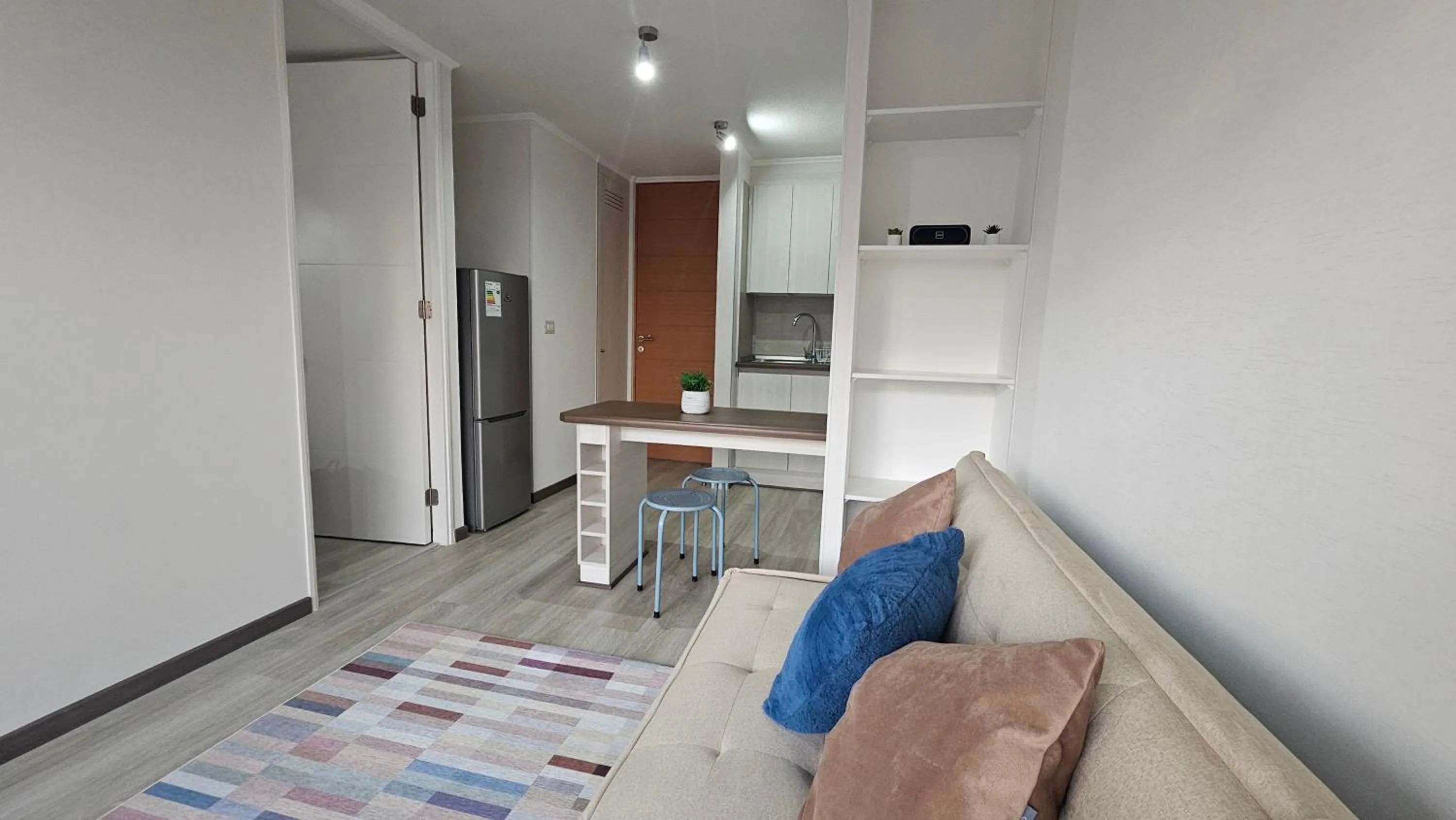 Kitchen or kitchenette in Oceana Suites Distrito Verde