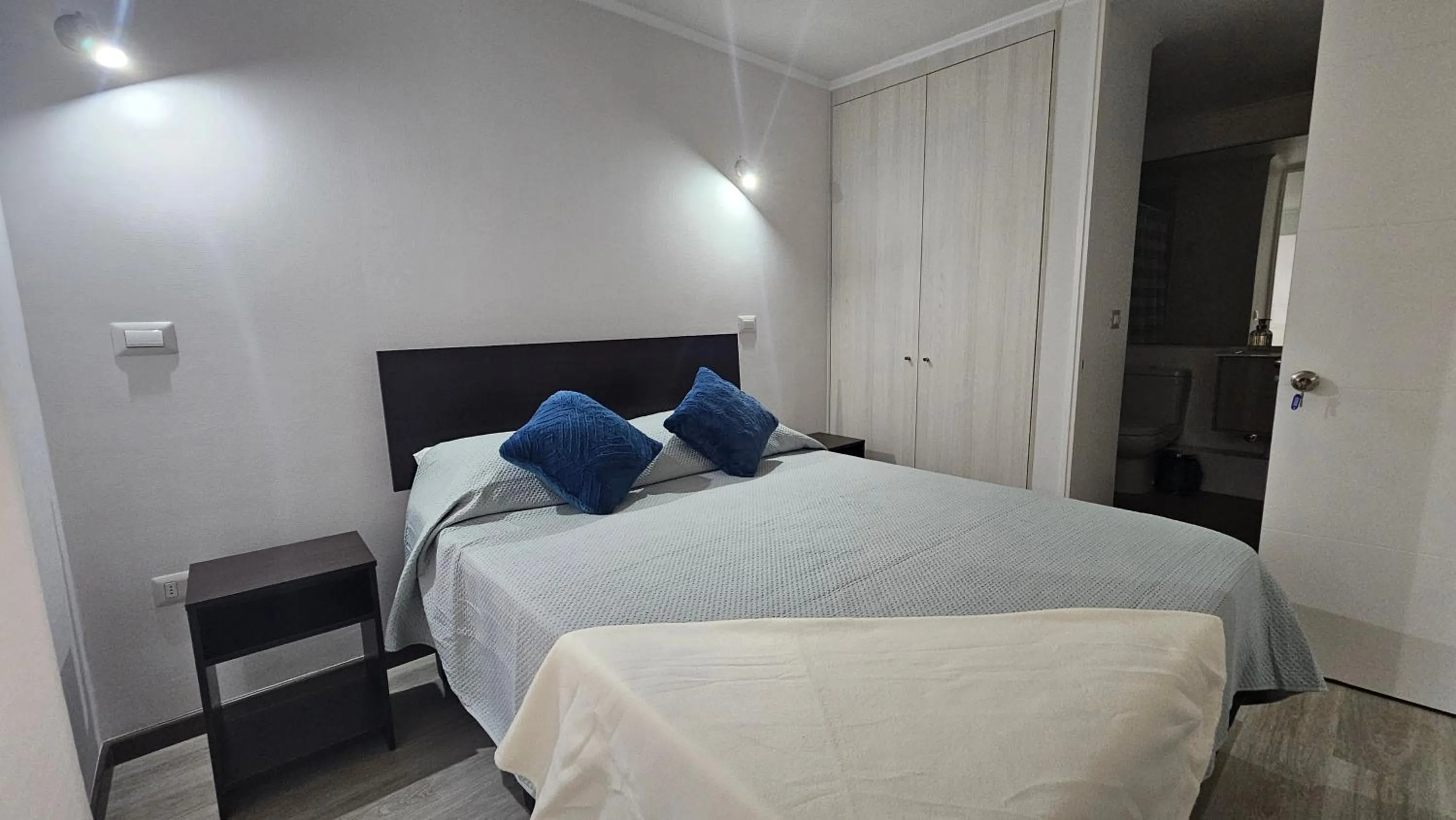 Bed in Oceana Suites Distrito Verde