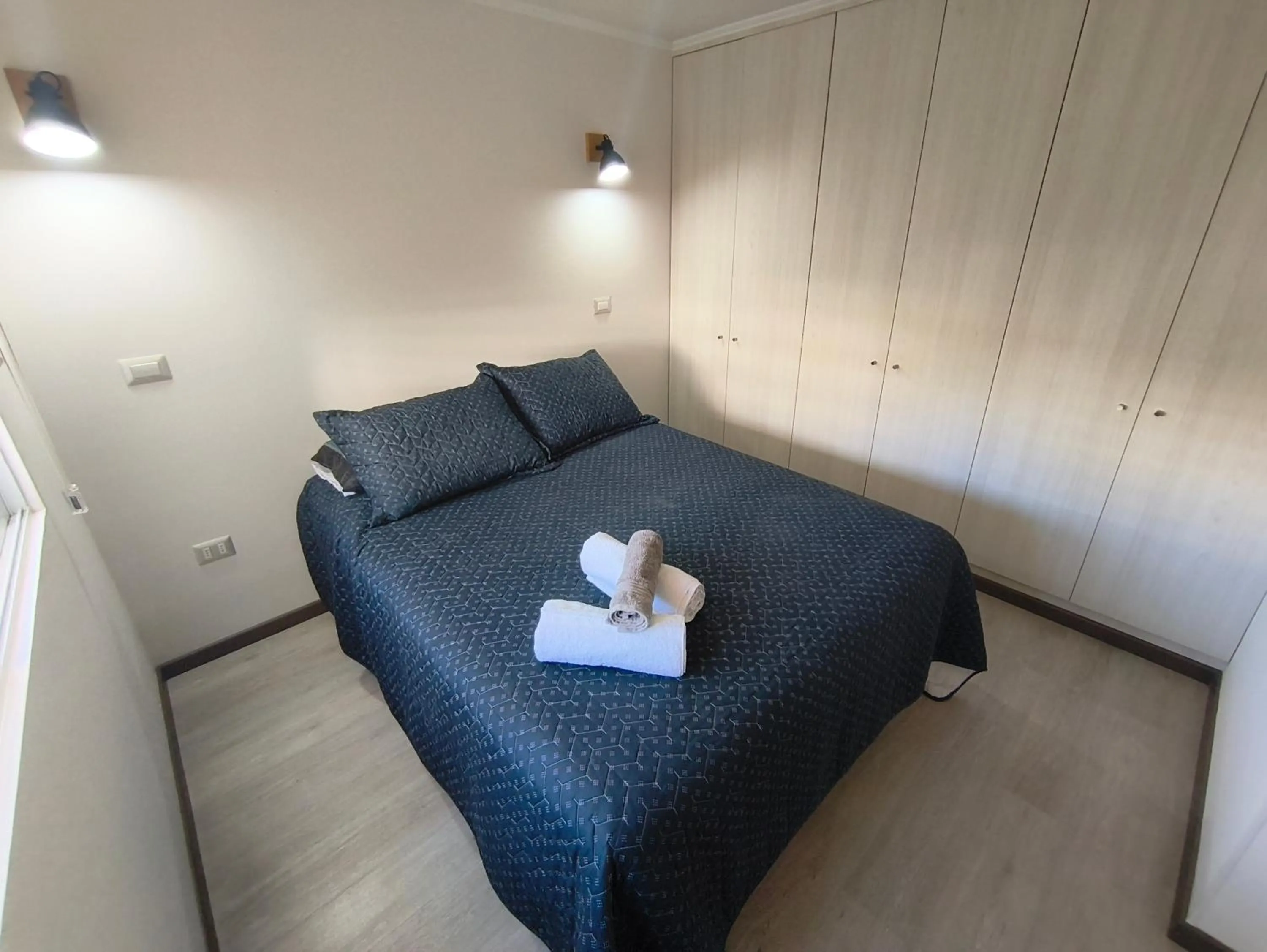 Bed in Oceana Suites Distrito Verde