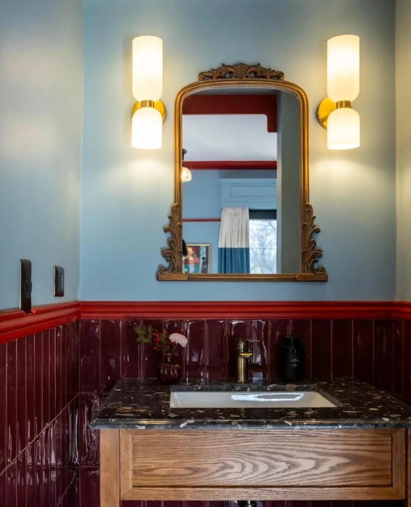 Bathroom in Casa Cecilia Santiago