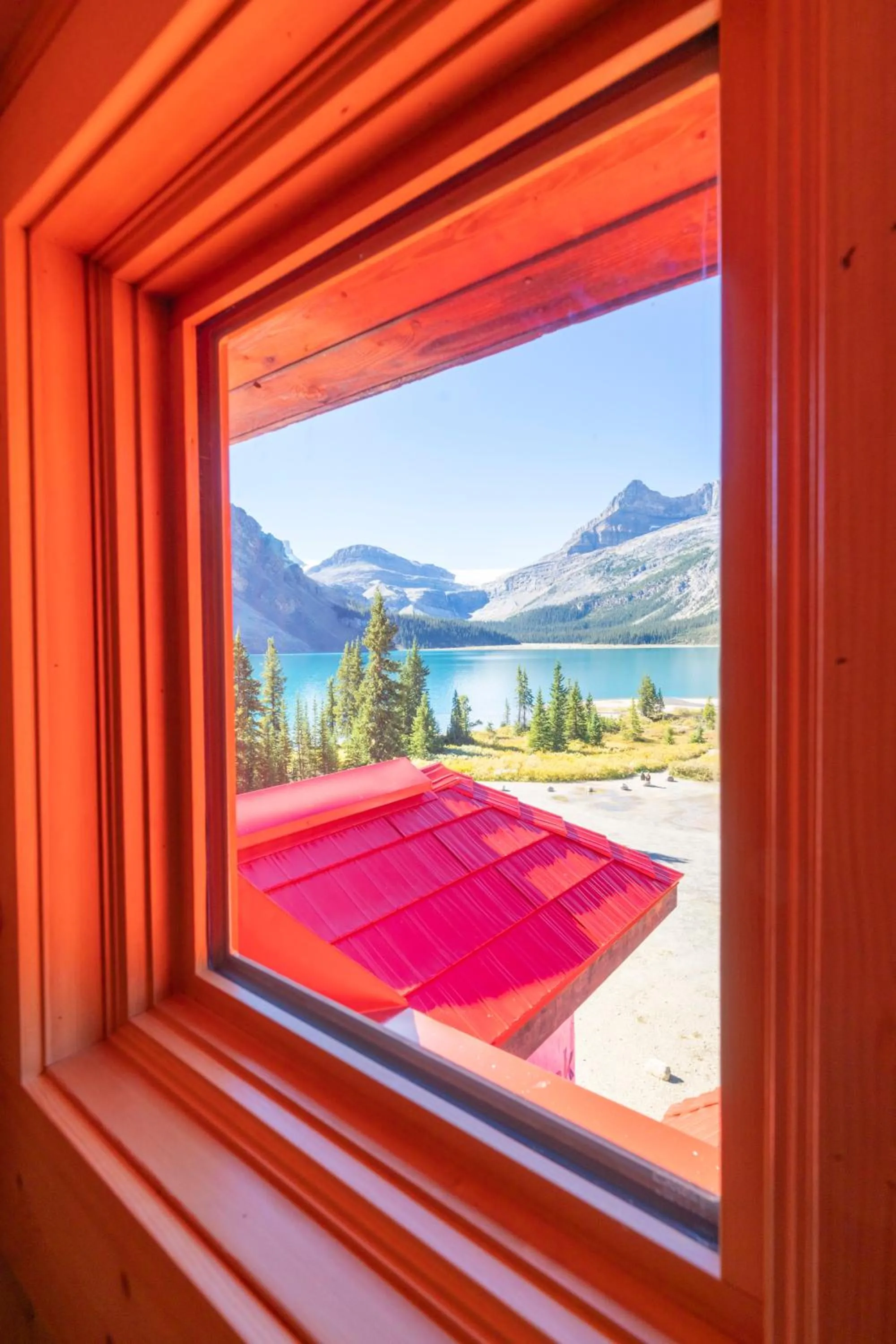 View (from property/room) in The Lodge at Bow Lake