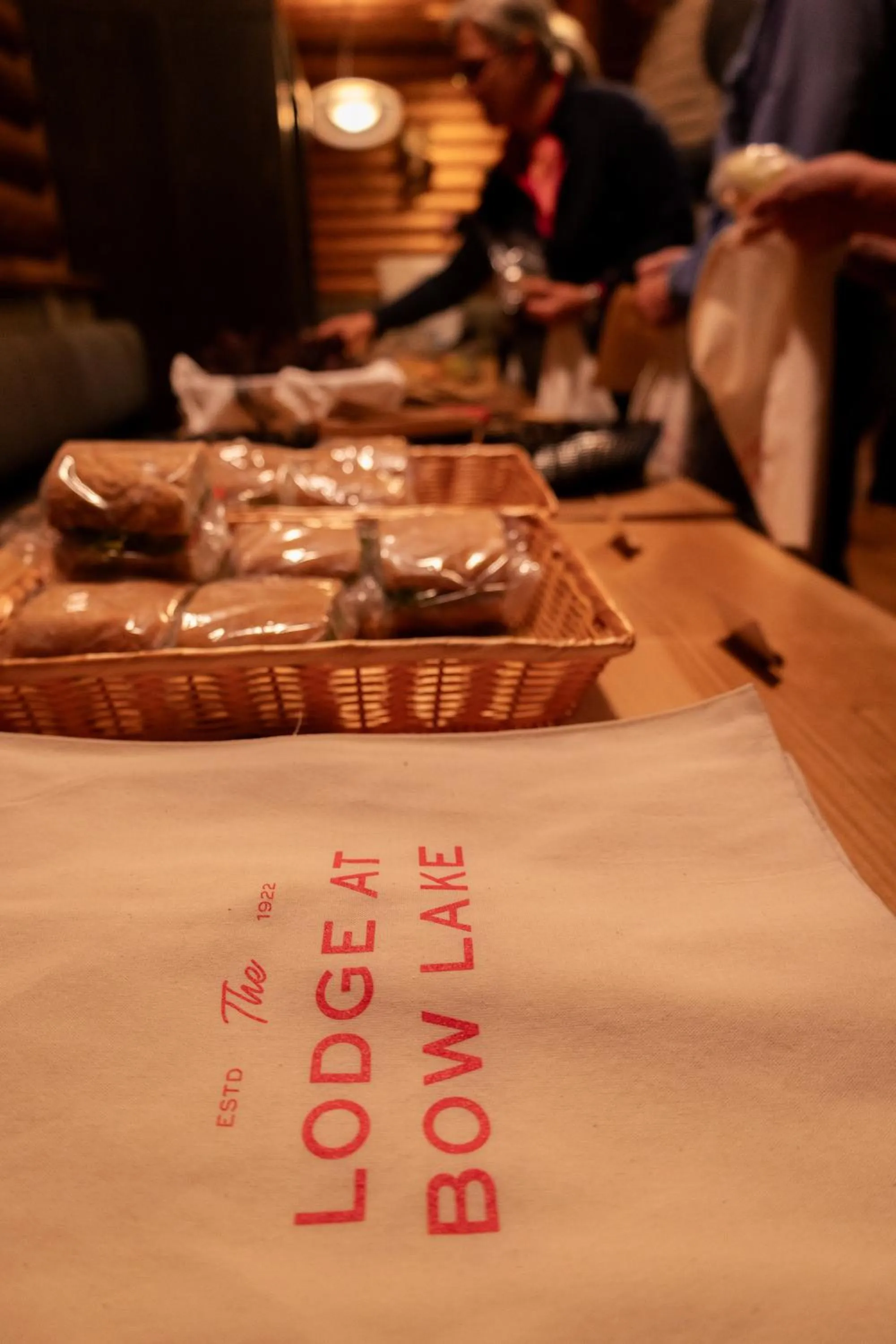 Restaurant/places to eat in The Lodge at Bow Lake