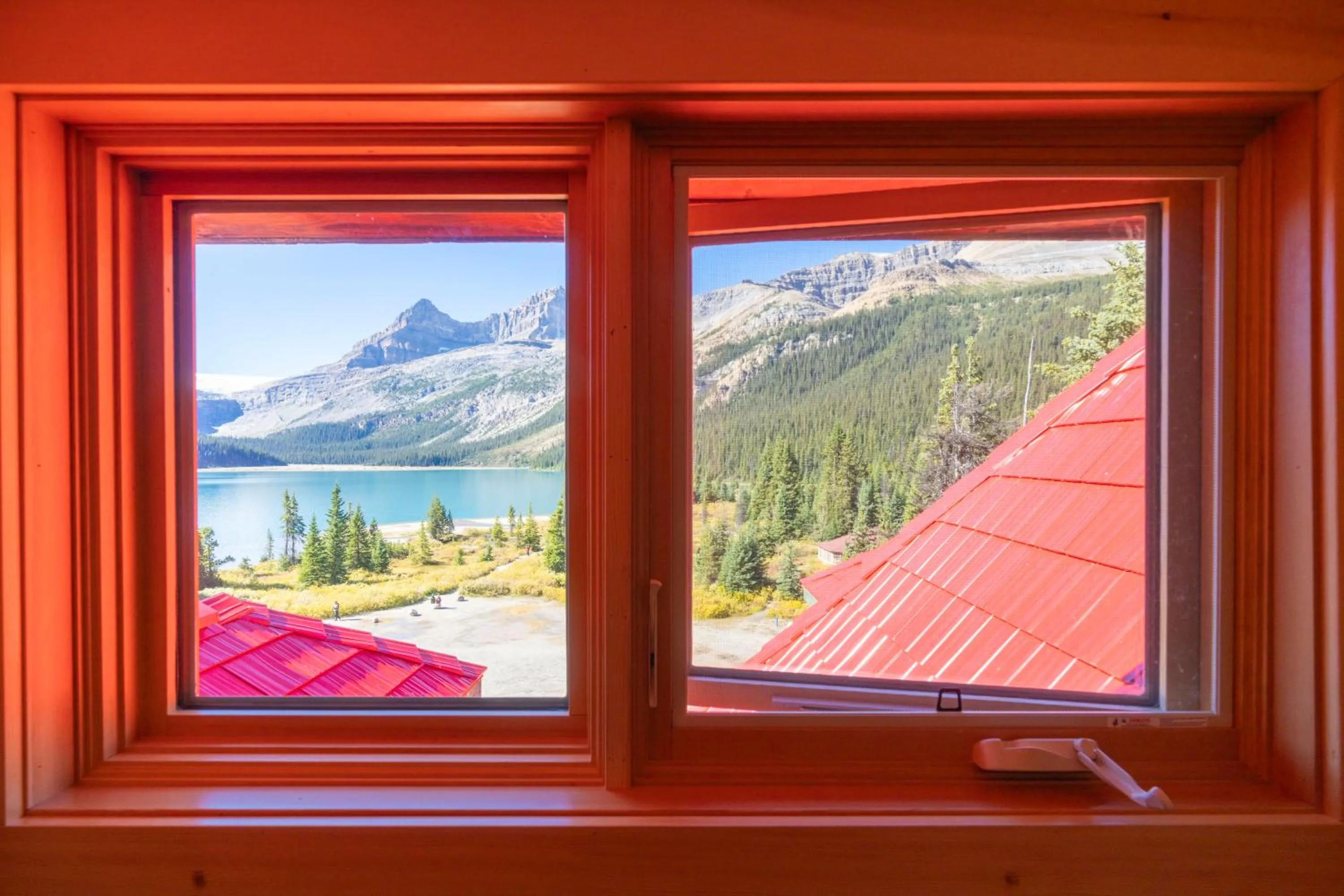 View (from property/room) in The Lodge at Bow Lake