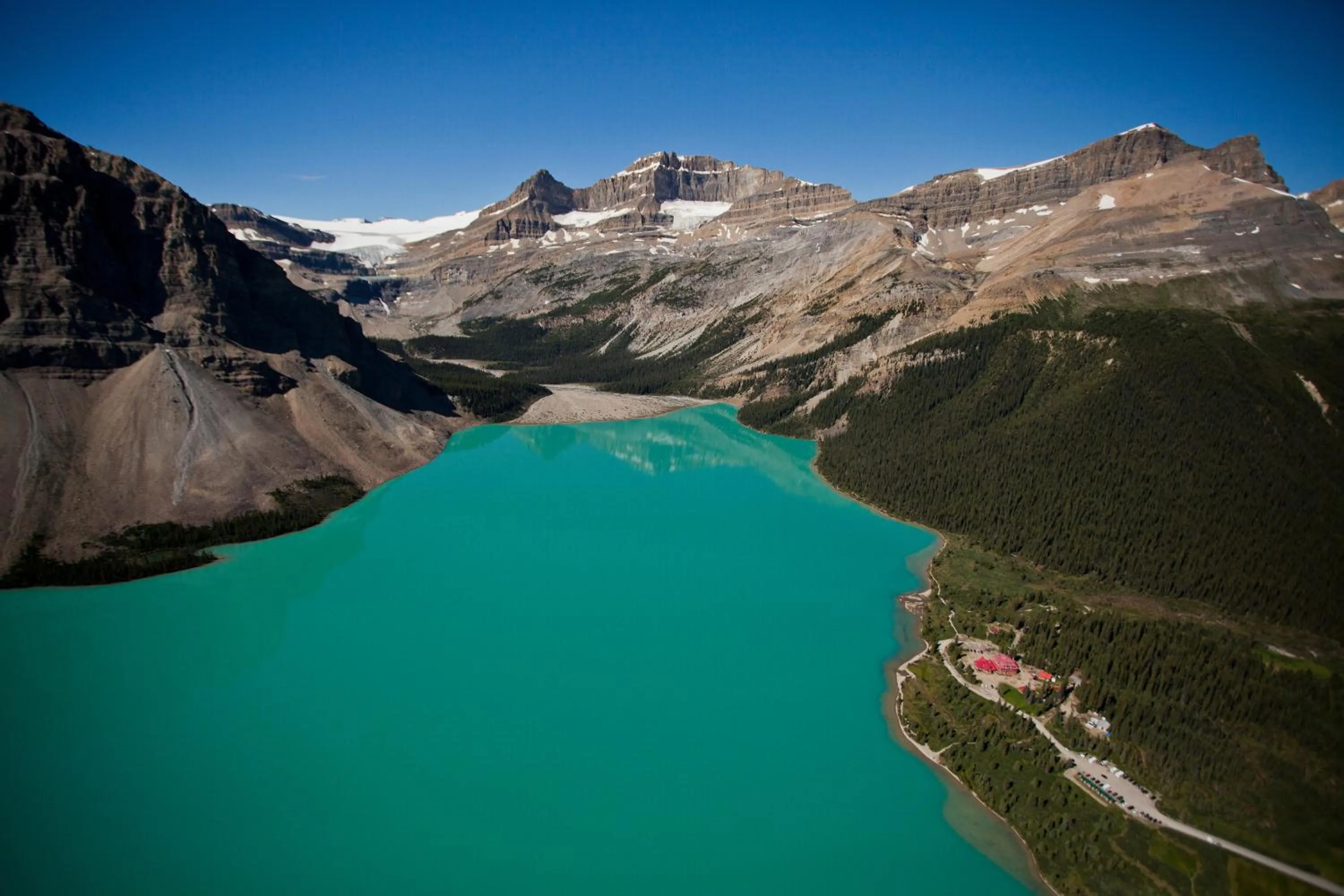 Nearby landmark in The Lodge at Bow Lake