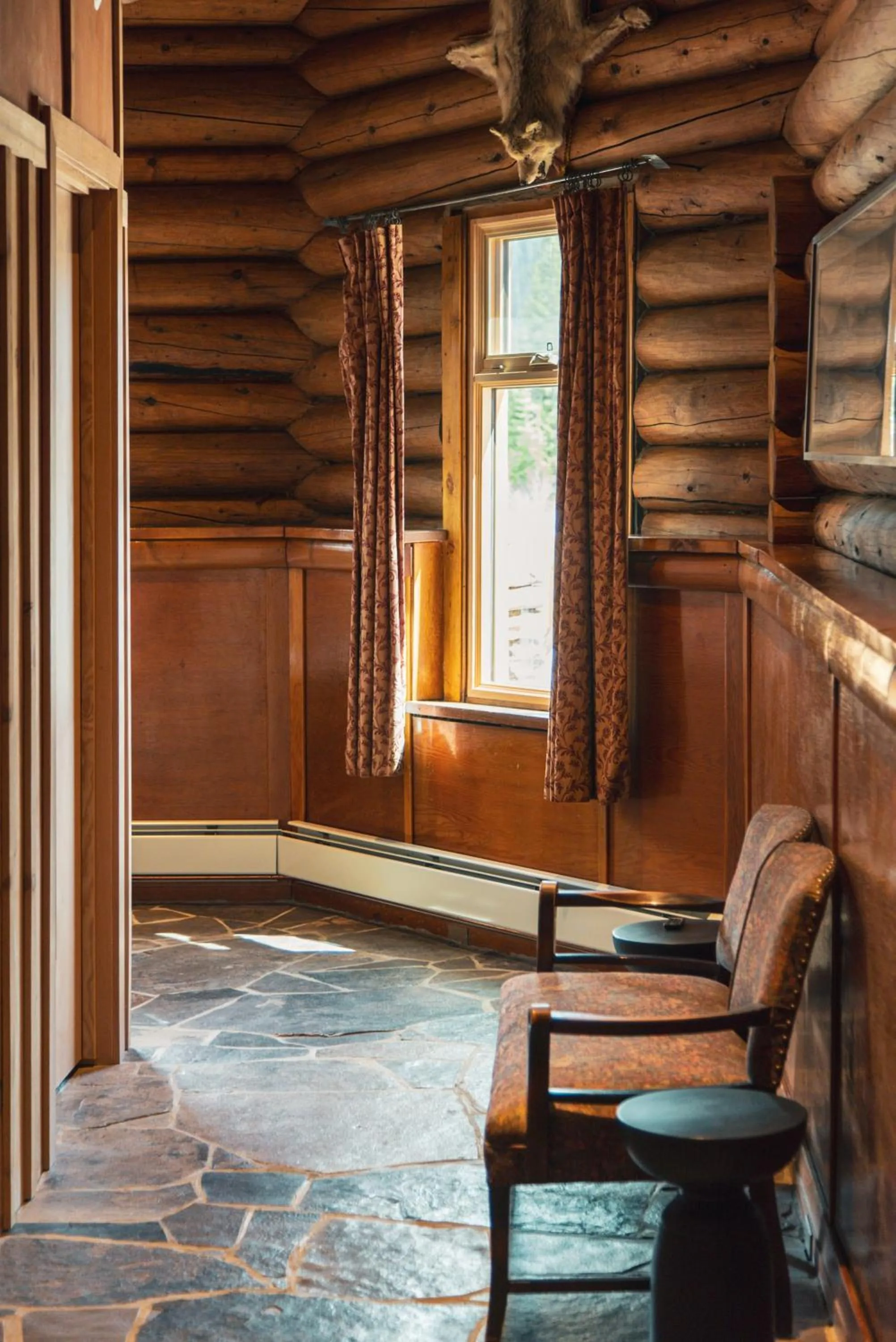 Decorative detail in The Lodge at Bow Lake