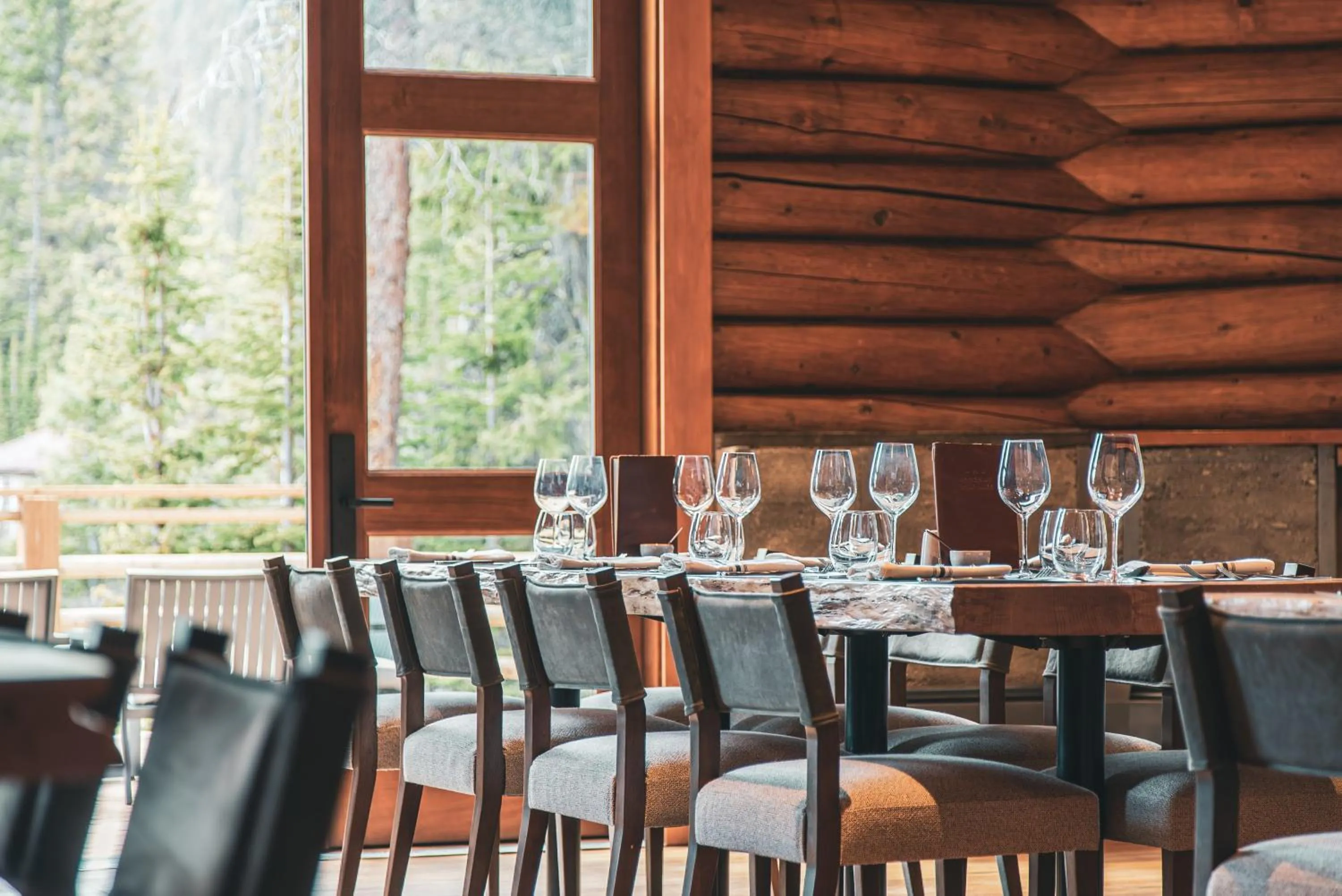 Restaurant/places to eat in The Lodge at Bow Lake