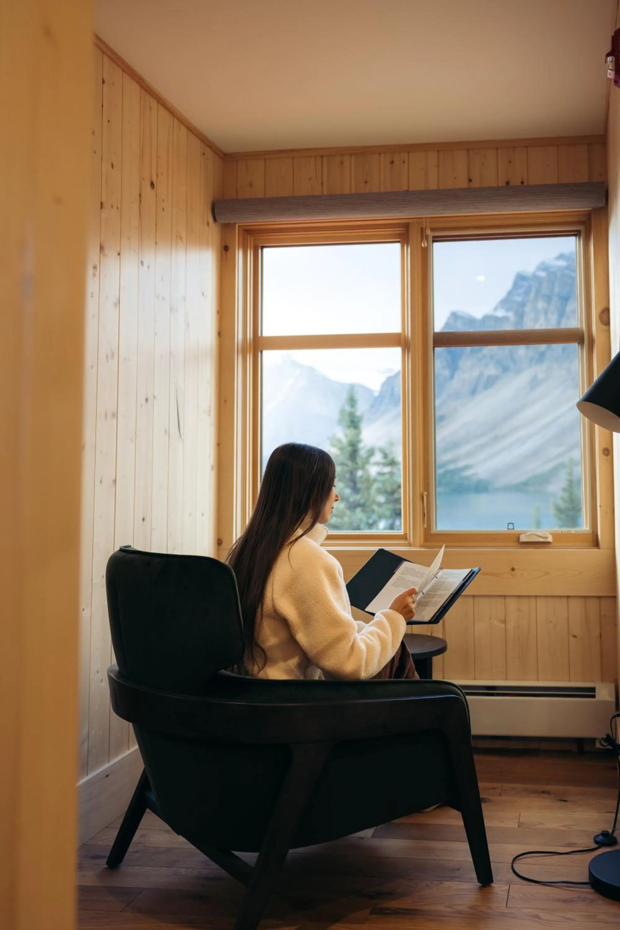 Natural landscape in The Lodge at Bow Lake