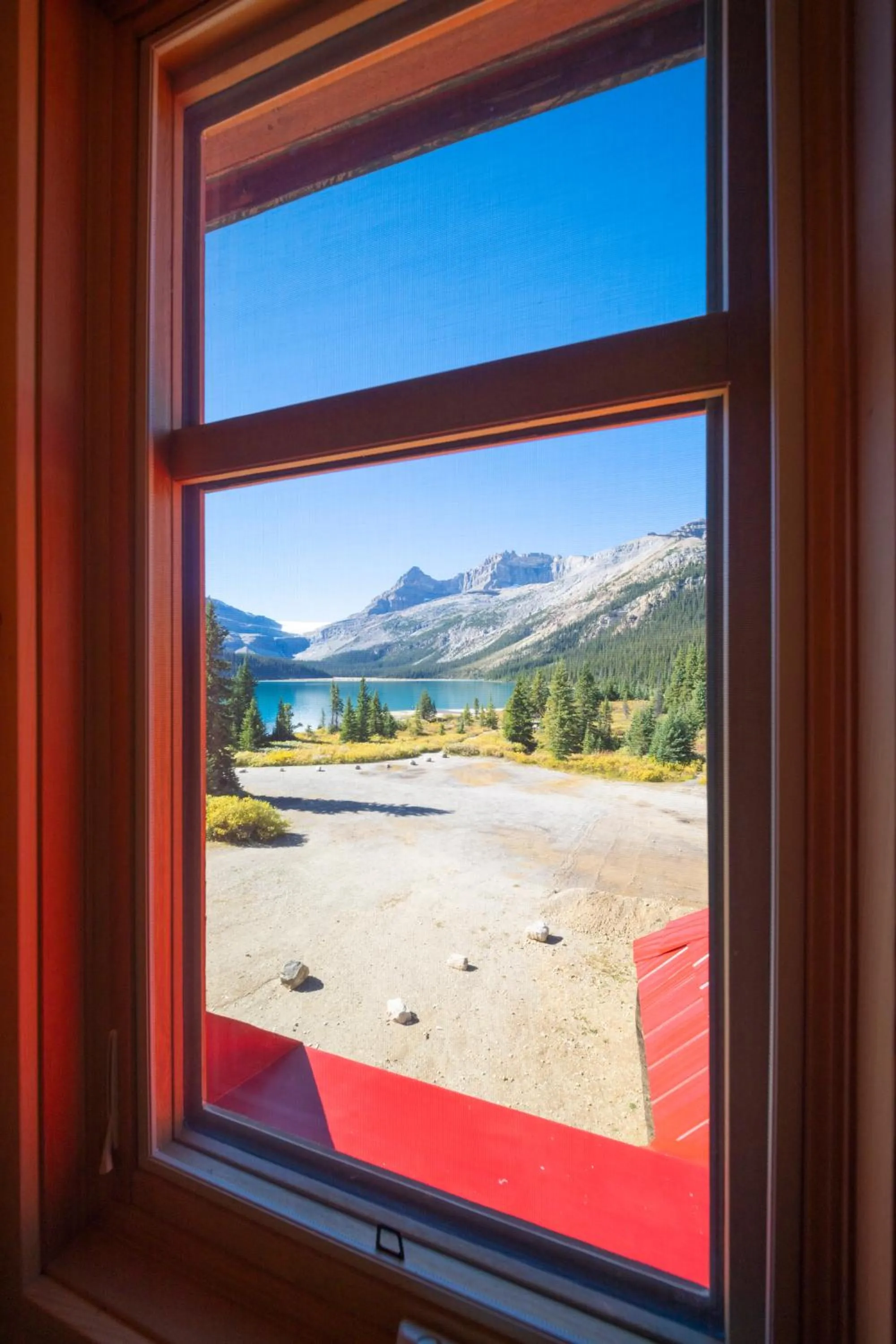 View (from property/room) in The Lodge at Bow Lake