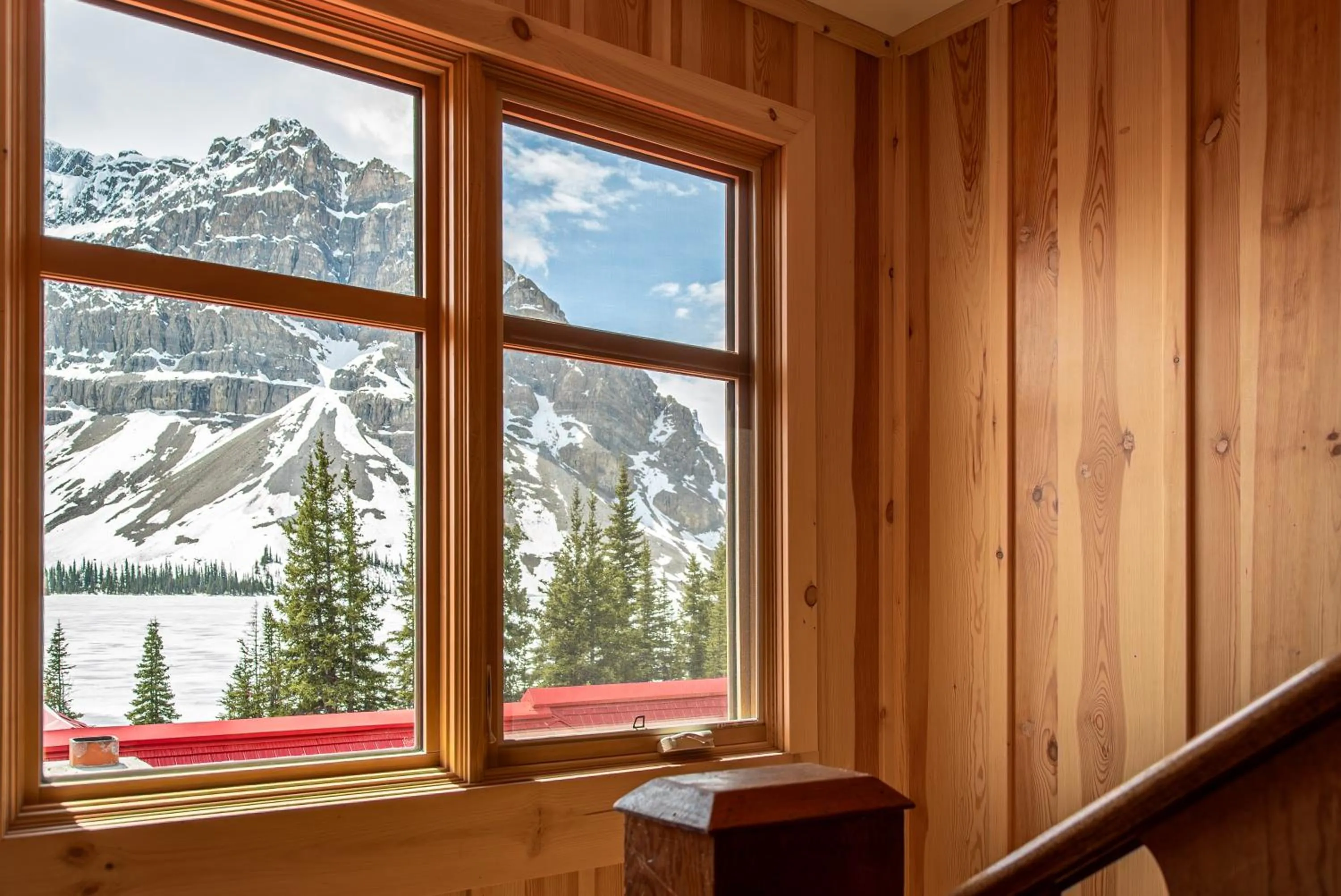 Day in The Lodge at Bow Lake