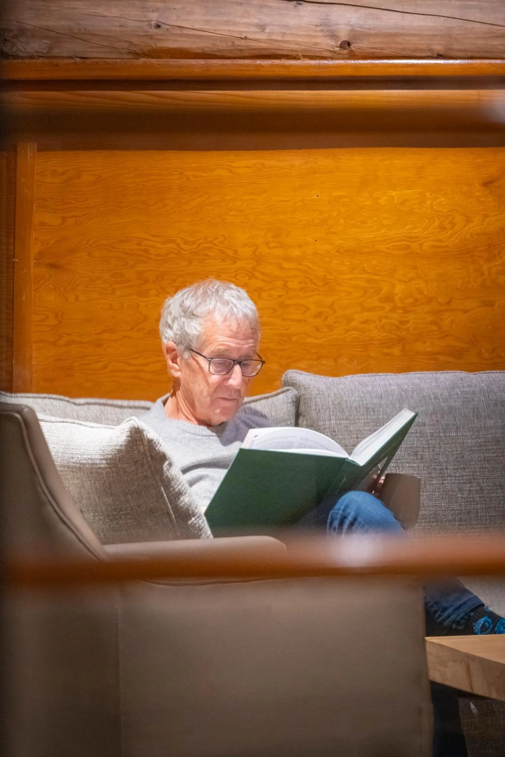 Library in The Lodge at Bow Lake