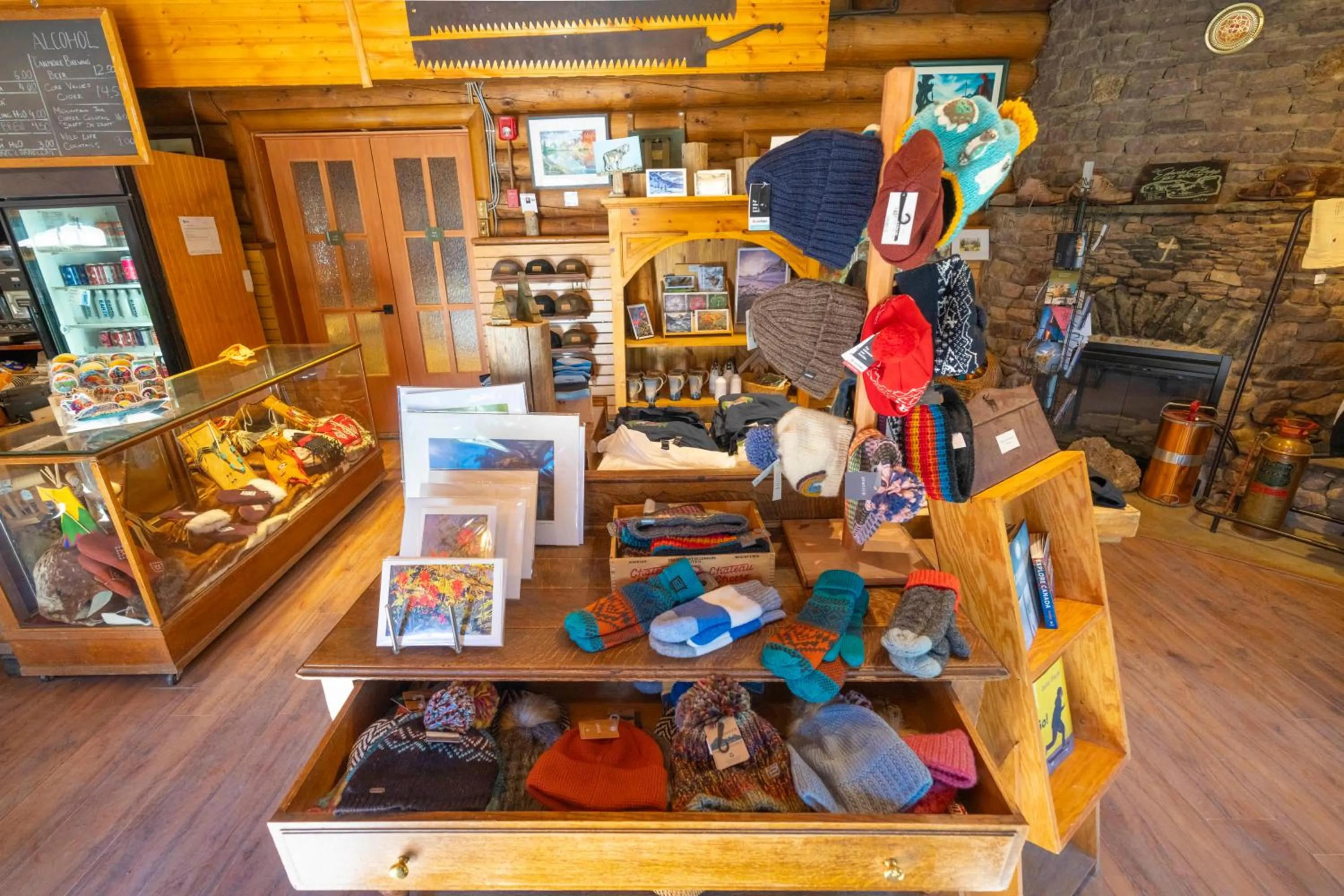 Shopping Area in The Lodge at Bow Lake