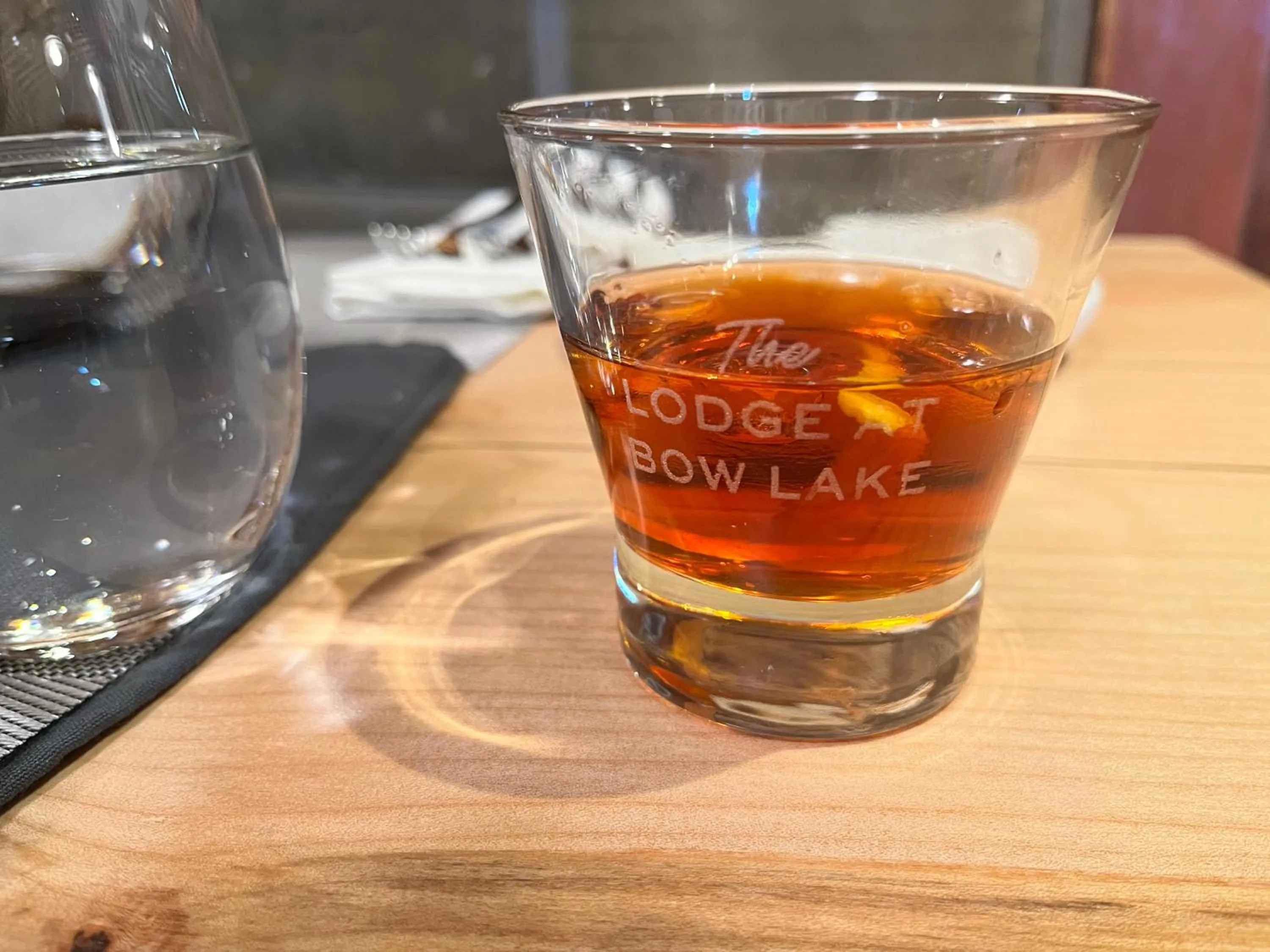 Restaurant/places to eat in The Lodge at Bow Lake