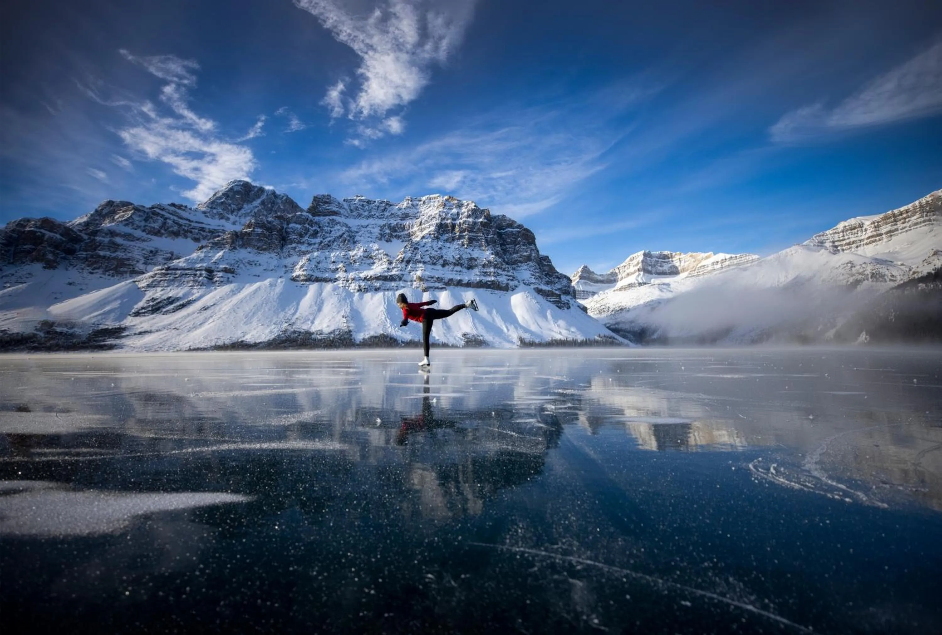 Day in The Lodge at Bow Lake