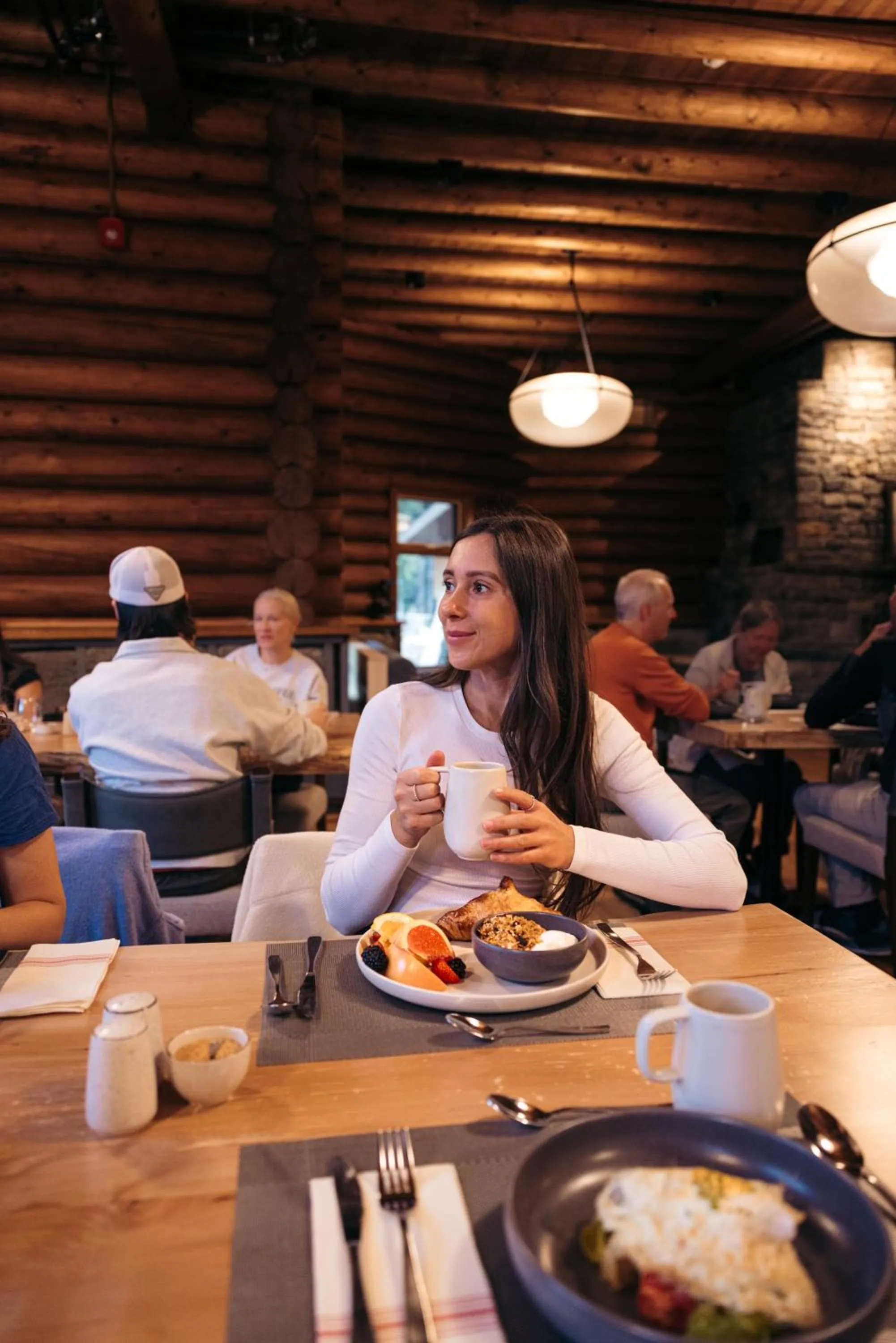 Restaurant/places to eat in The Lodge at Bow Lake