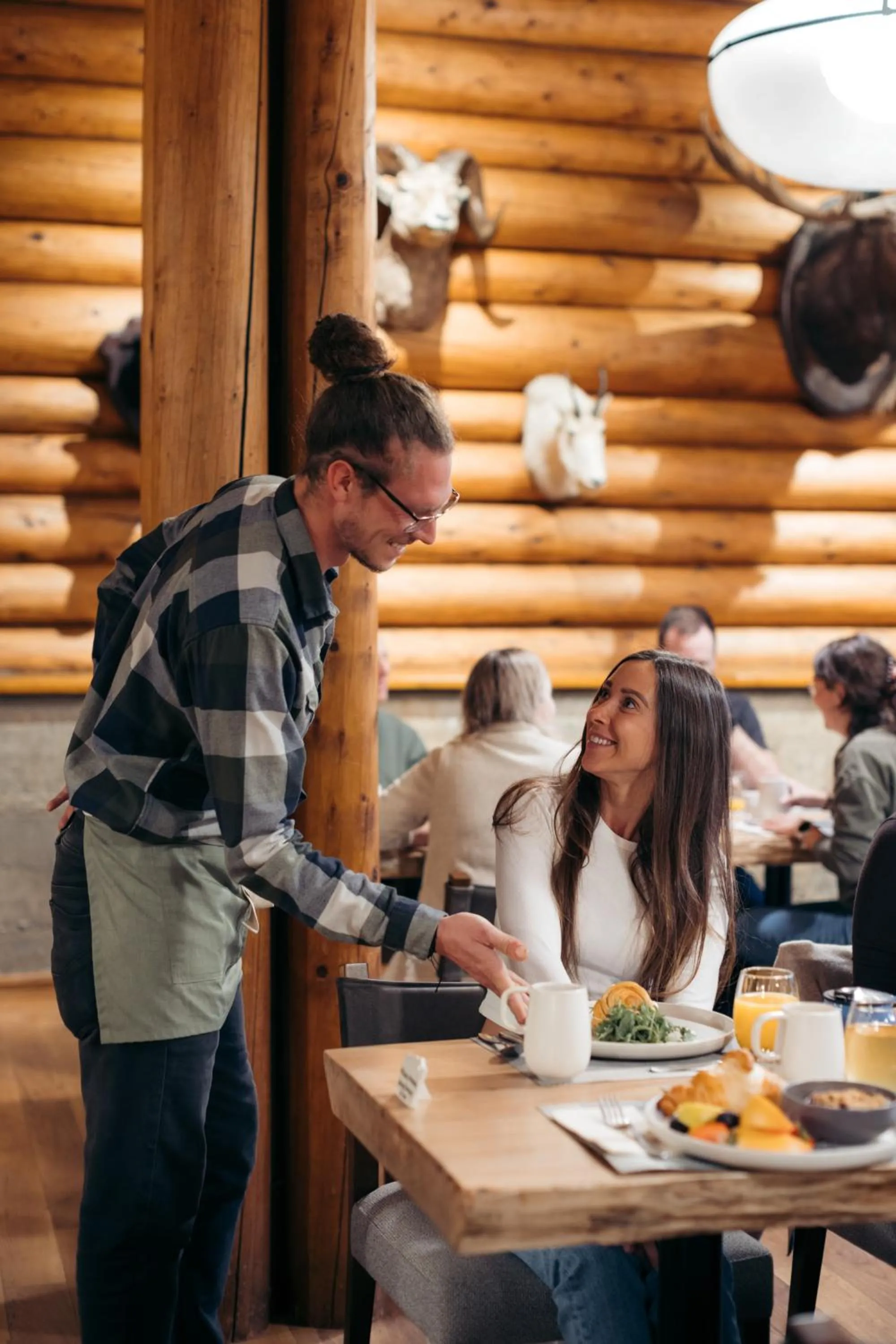 Restaurant/places to eat in The Lodge at Bow Lake