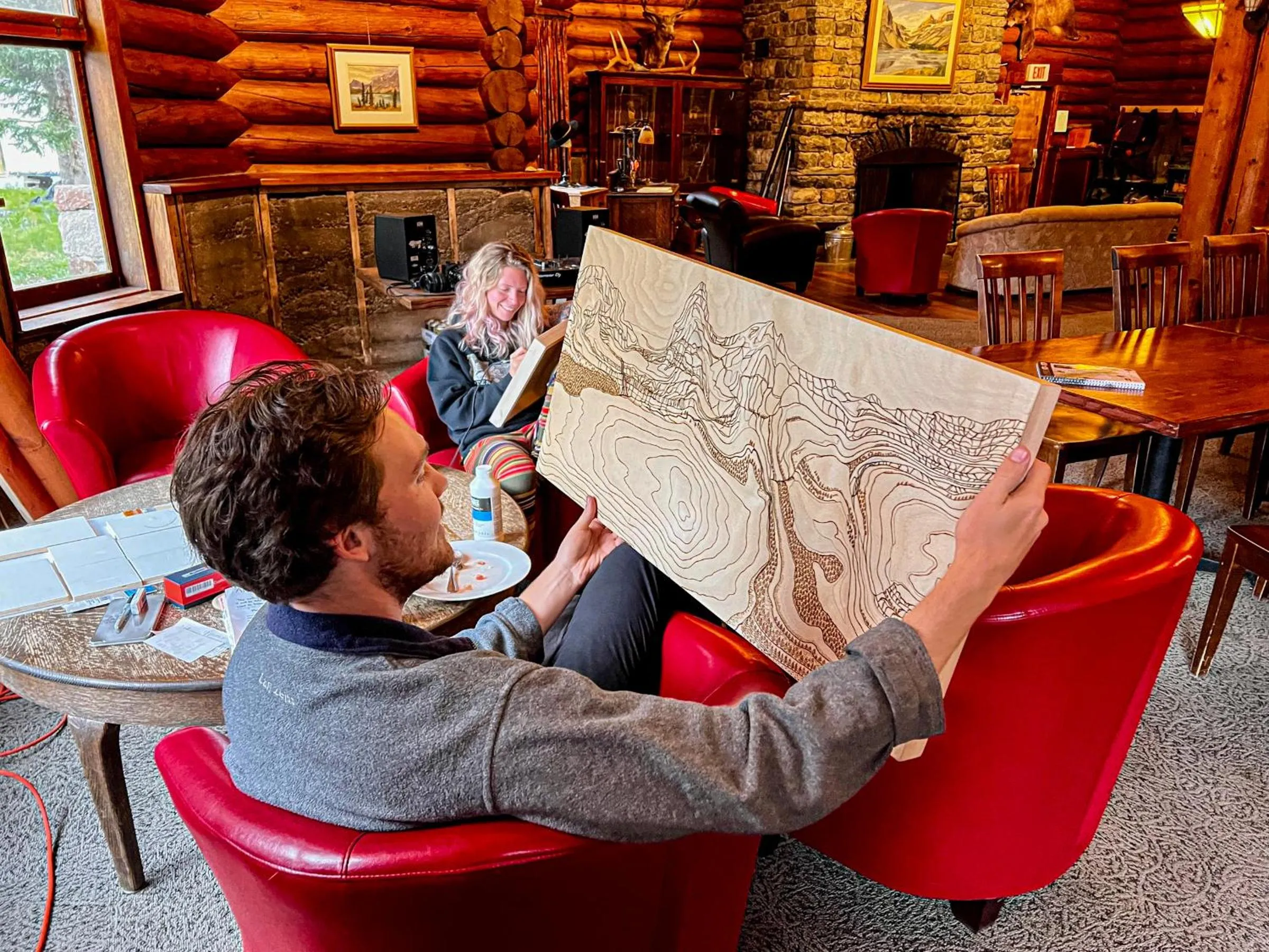 Restaurant/places to eat in The Lodge at Bow Lake