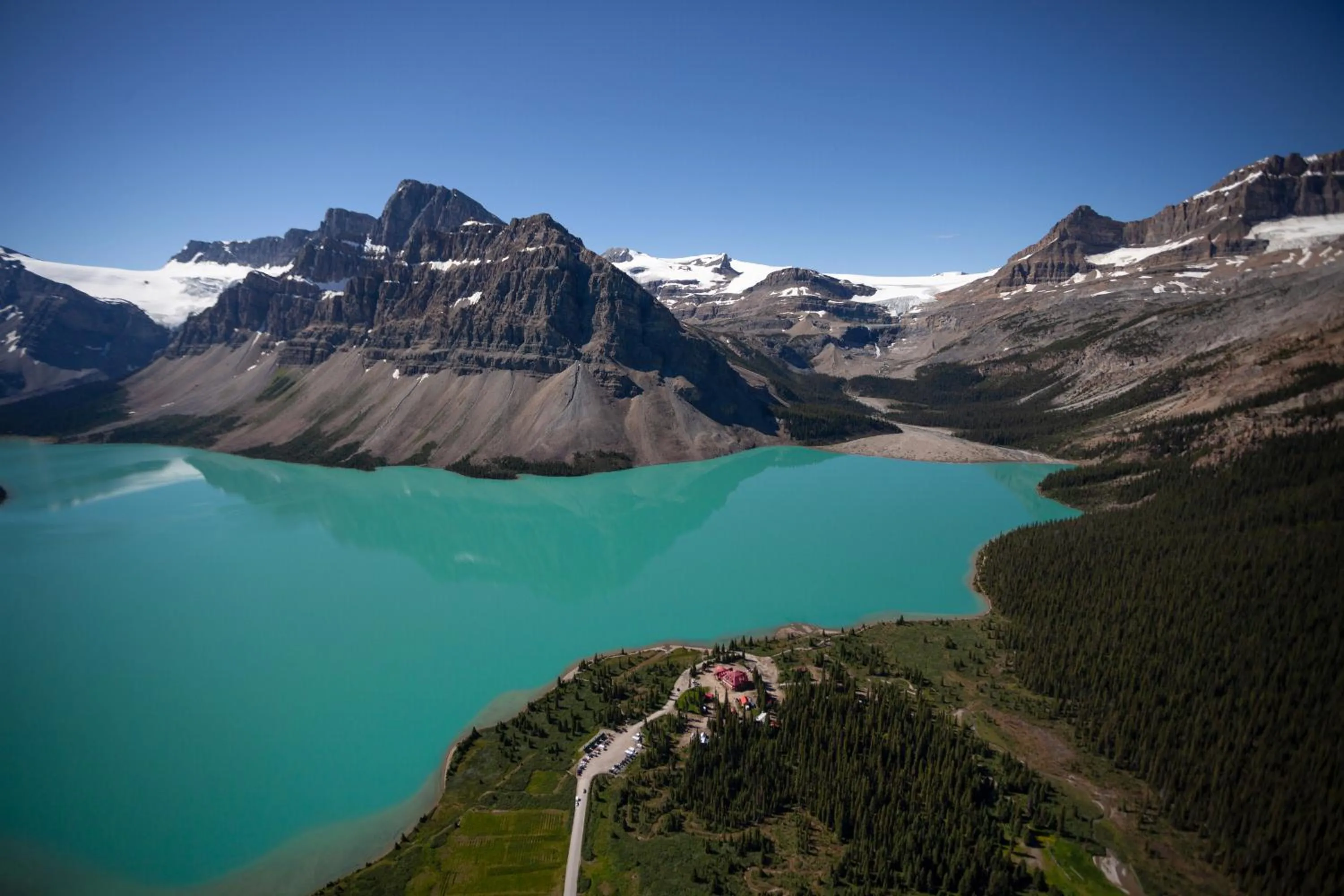 Nearby landmark in The Lodge at Bow Lake