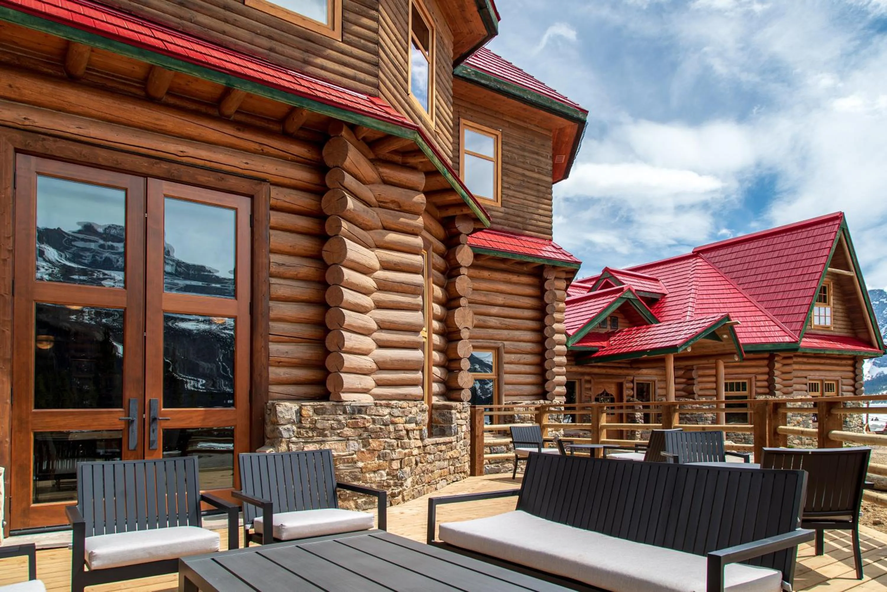 Property building in The Lodge at Bow Lake