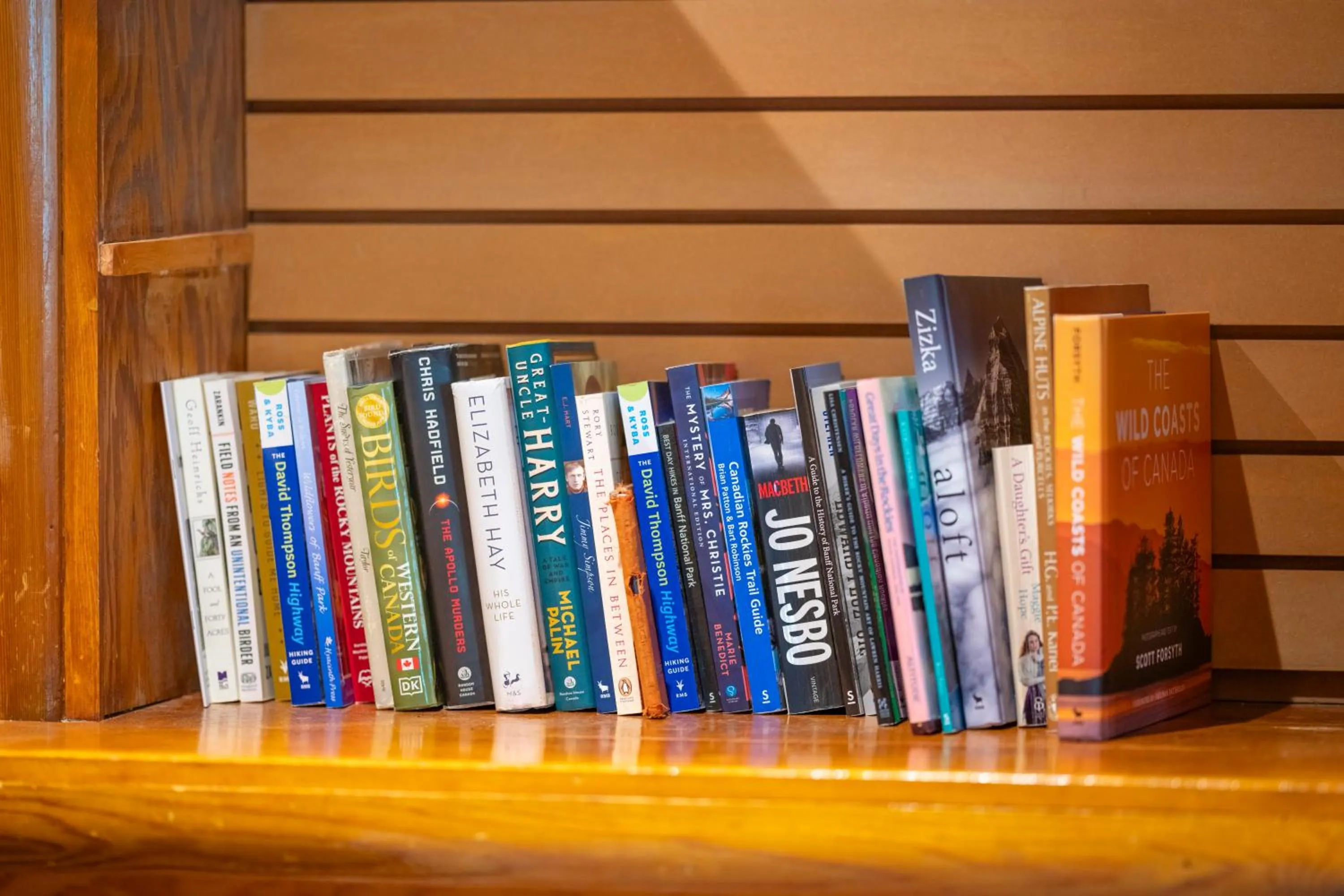 Library in The Lodge at Bow Lake