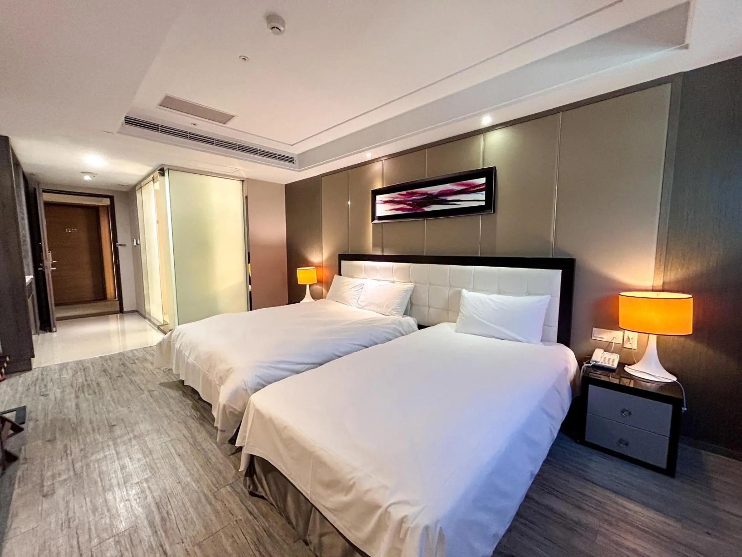 Bed in Royal Fine Hotel