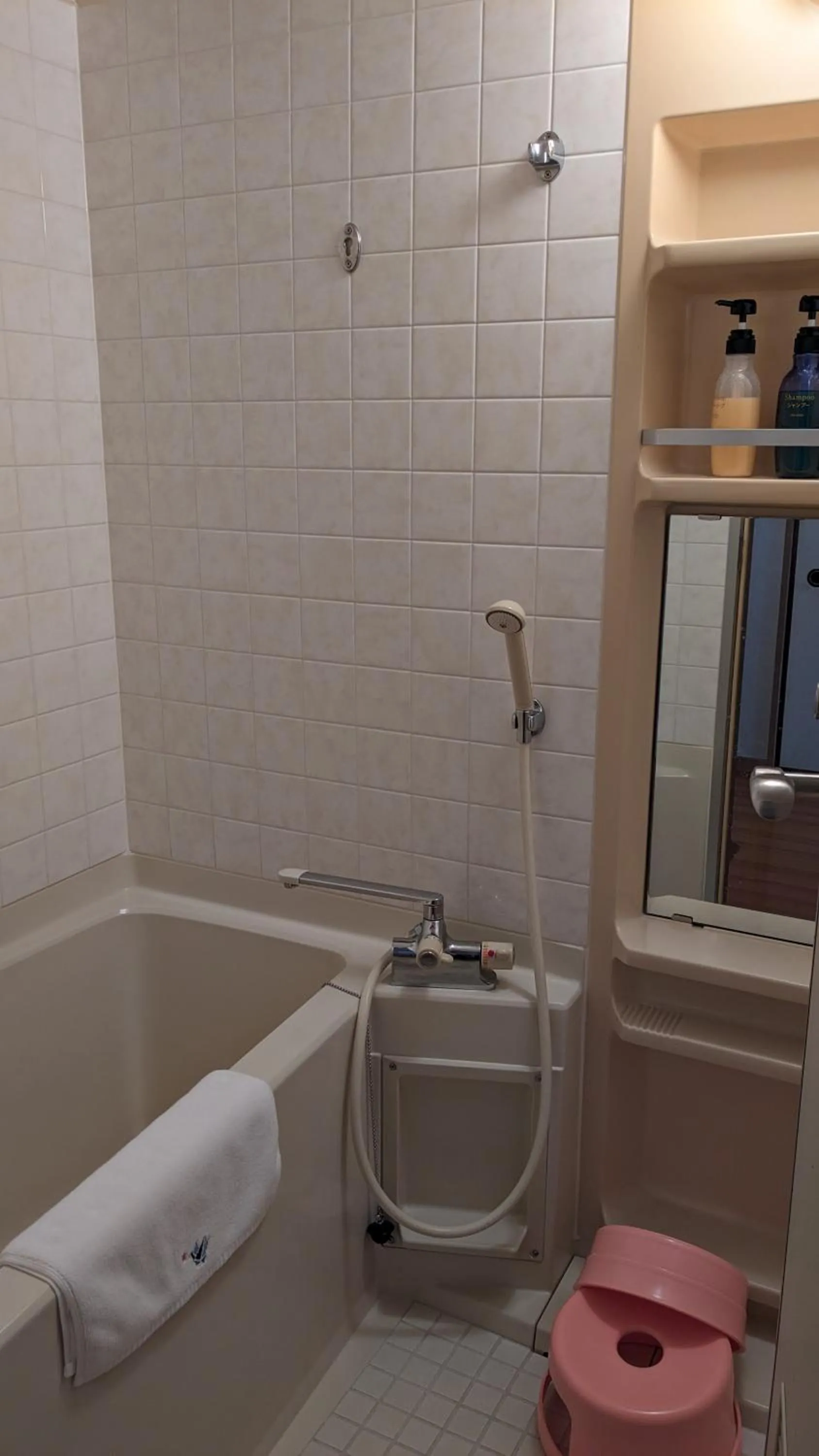 Shower in Miyajima Morinoyado