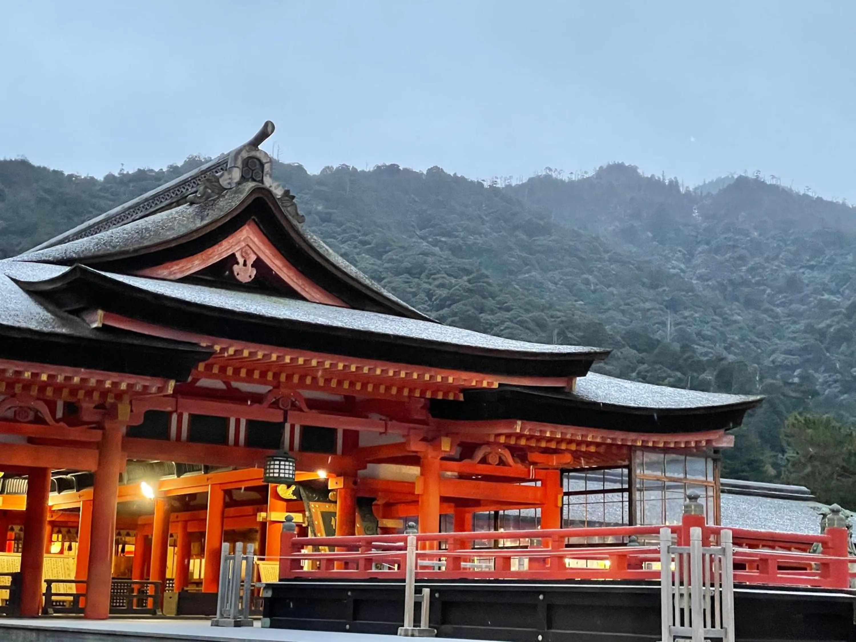 Nearby landmark in Miyajima Morinoyado