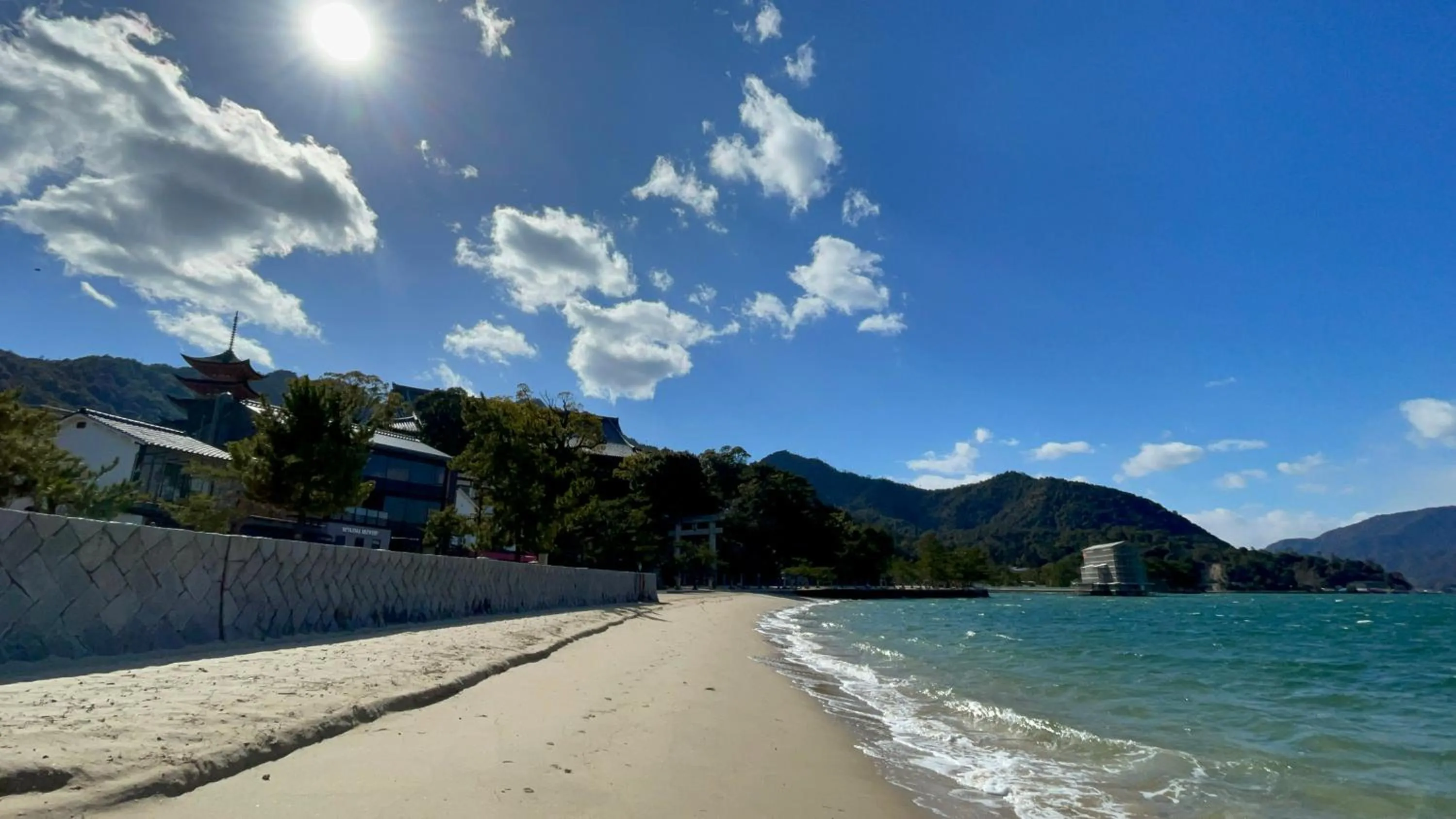Nearby landmark in Miyajima Morinoyado