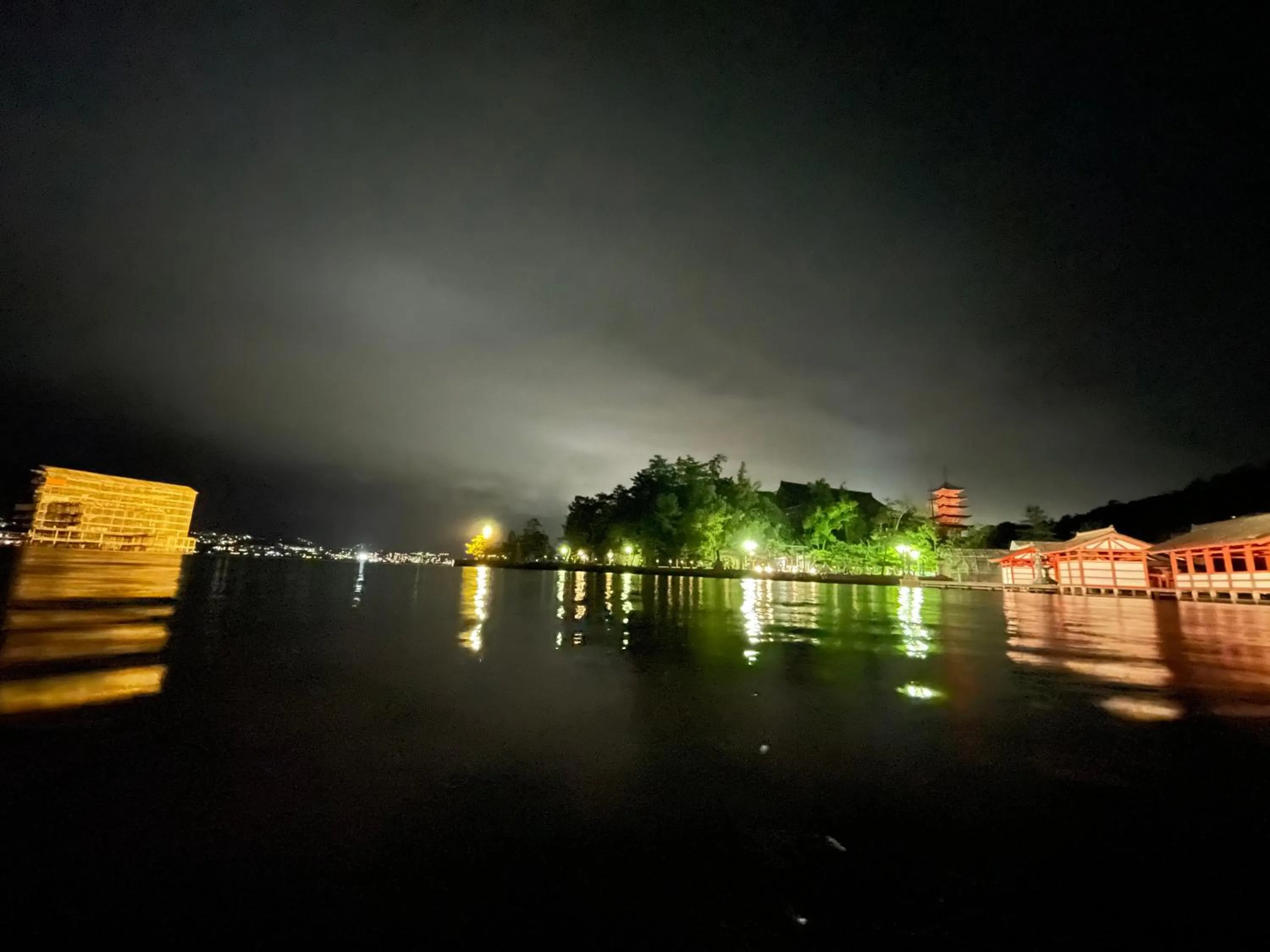 Night in Miyajima Morinoyado