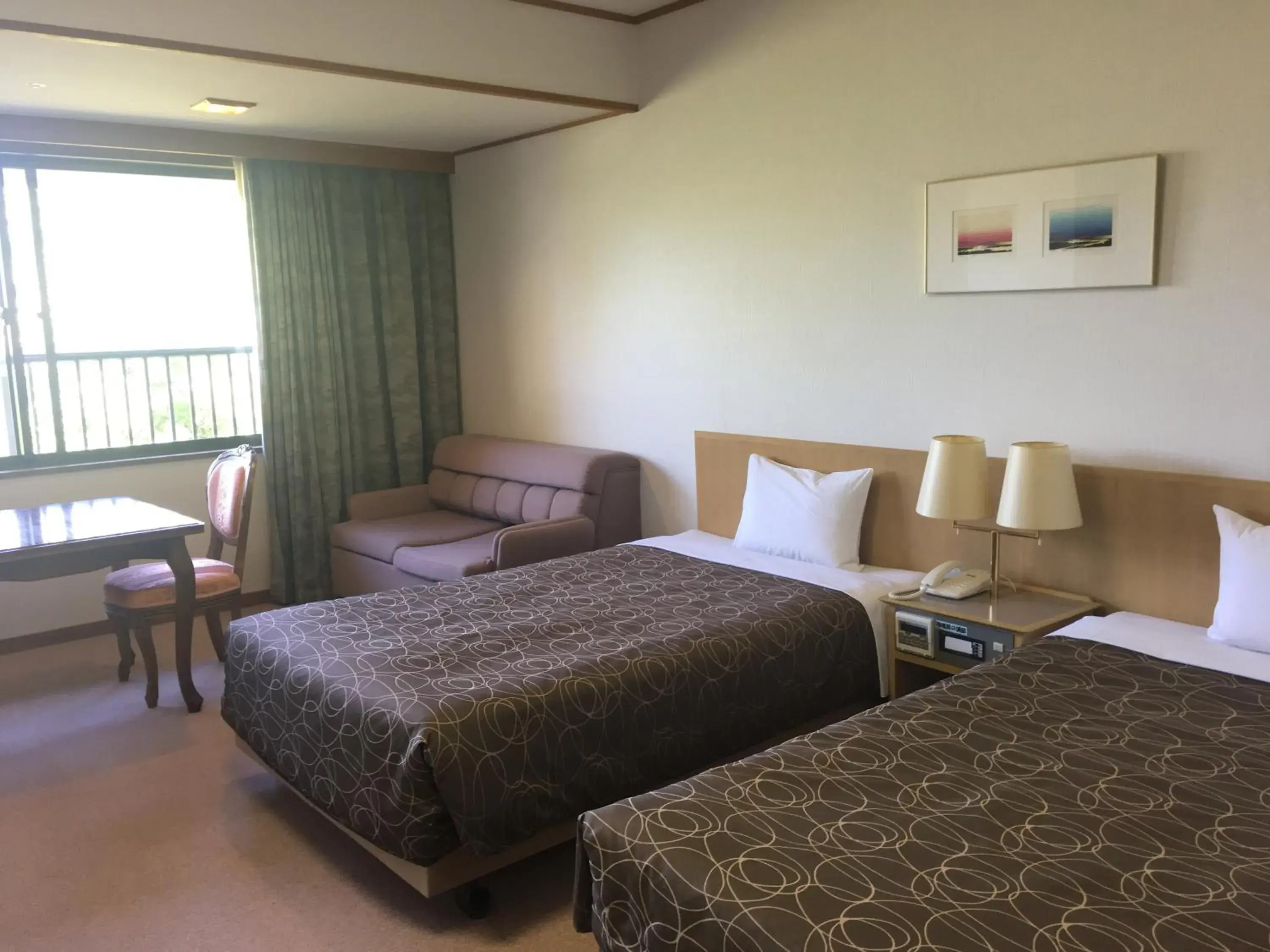 Bed in Miyajima Morinoyado Bed in Miyajima Morinoyado