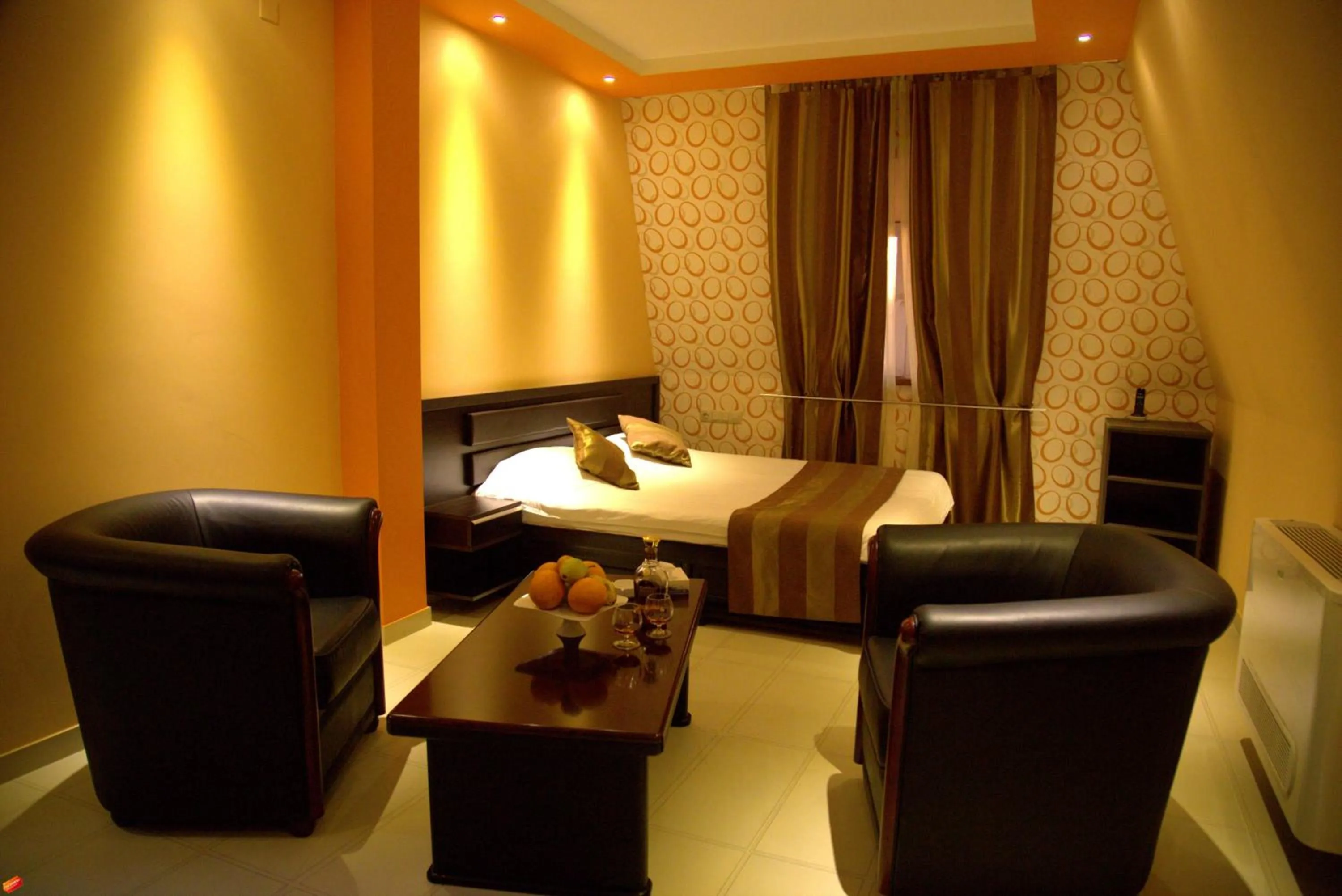 Bed in Palma Palace Hotel