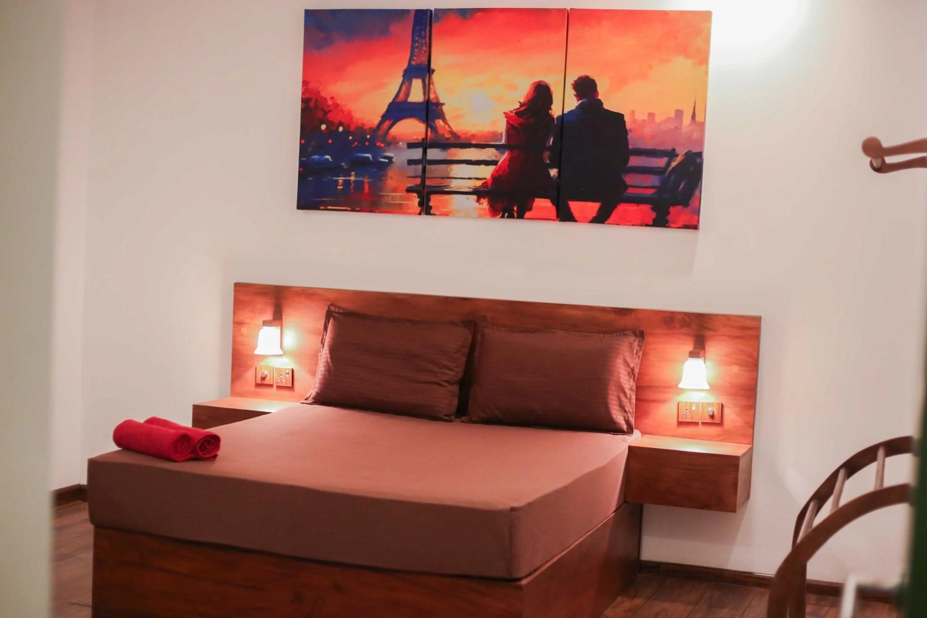 Bed in The Regent Grand Hotel