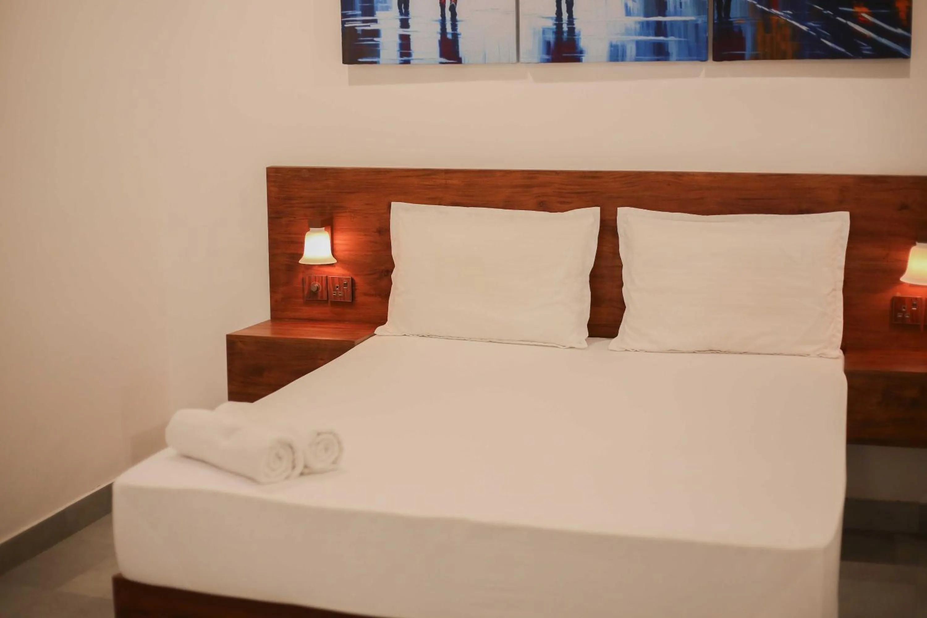 Bed in The Regent Grand Hotel