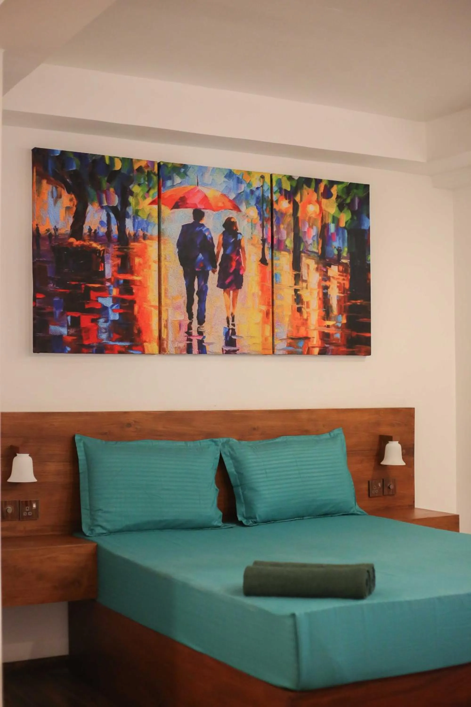 Bed in The Regent Grand Hotel