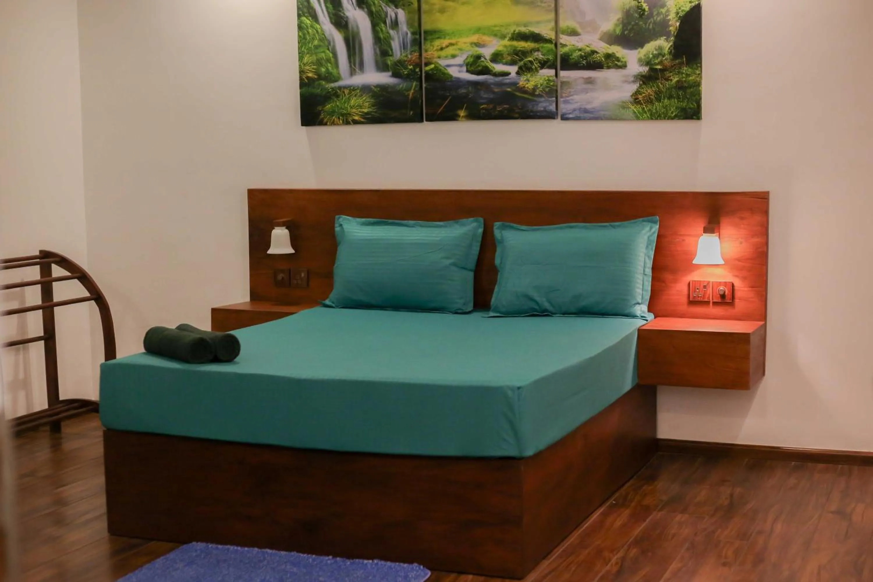 Bed in The Regent Grand Hotel