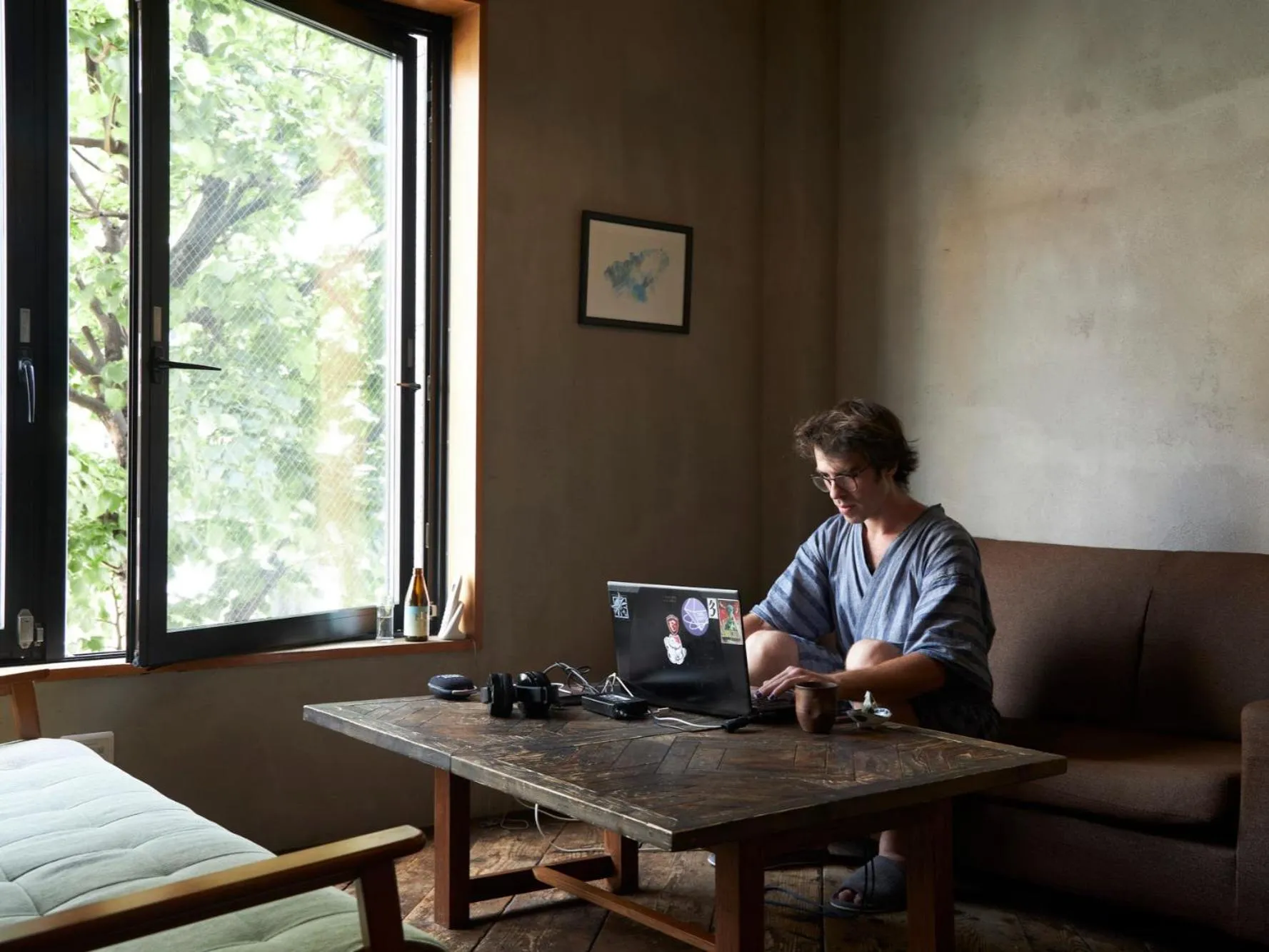 Dining area in Untapped Hostel