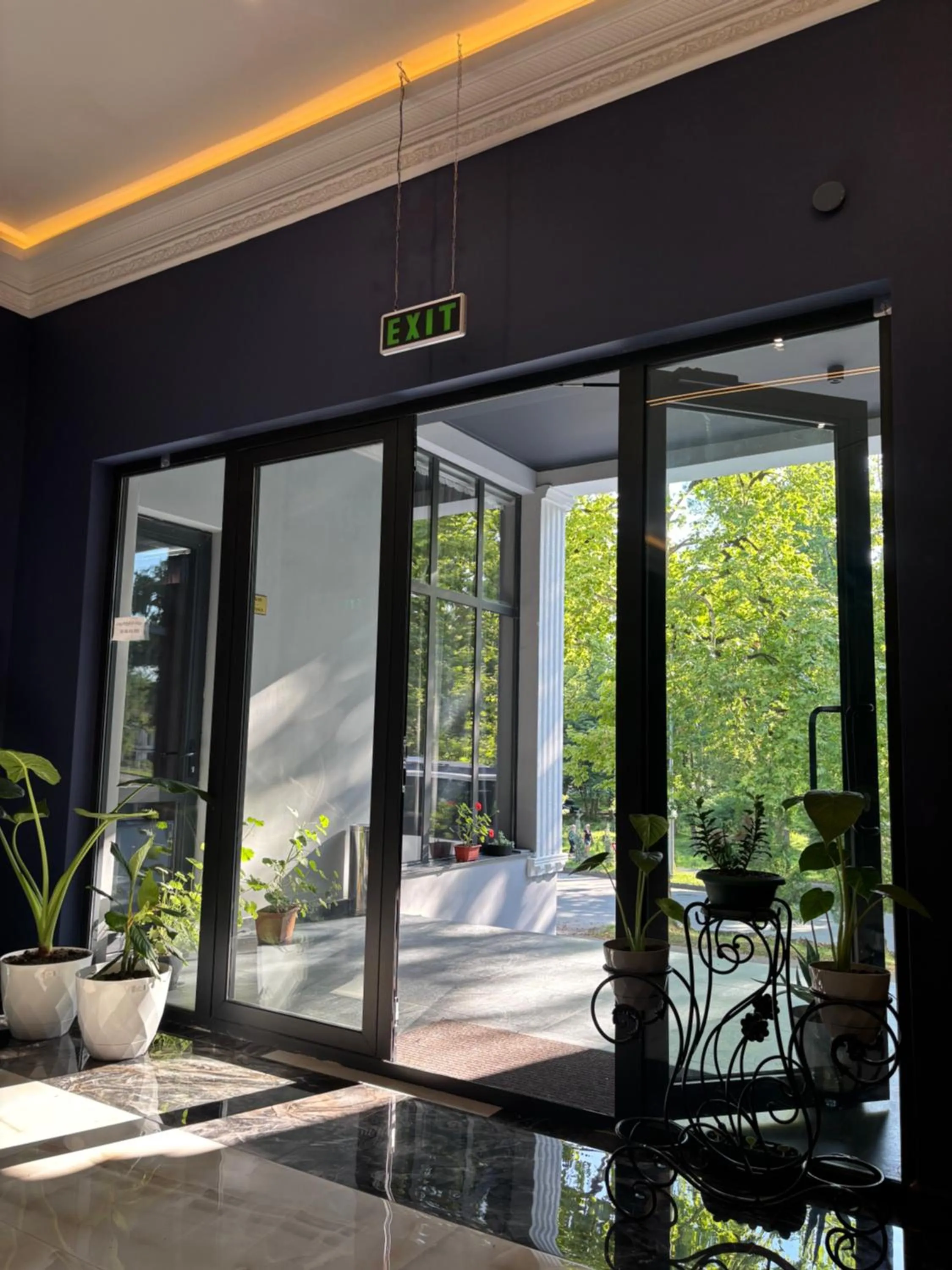 Facade/entrance in Green Hotel Tskaltubo