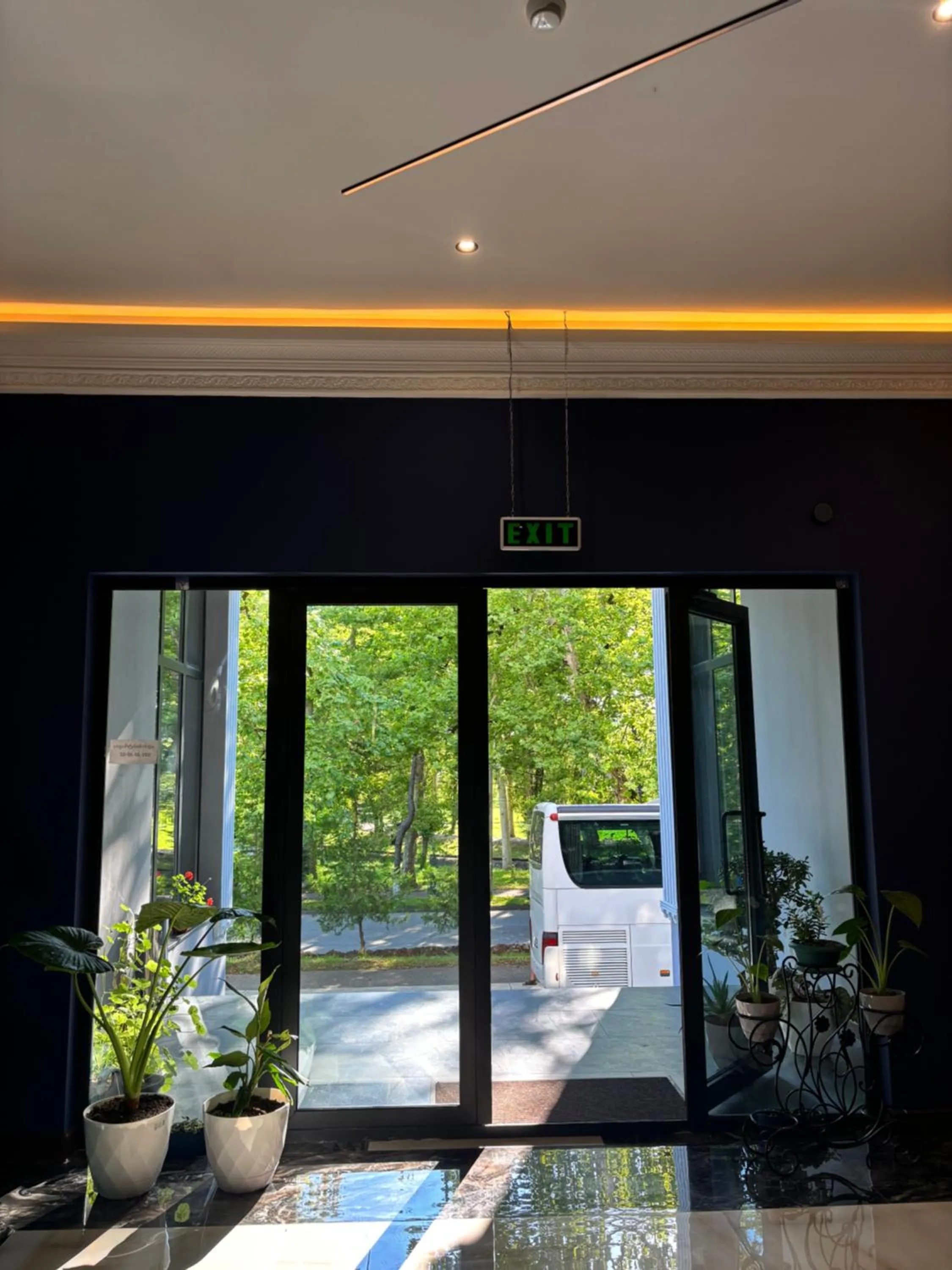 Facade/entrance in Green Hotel Tskaltubo