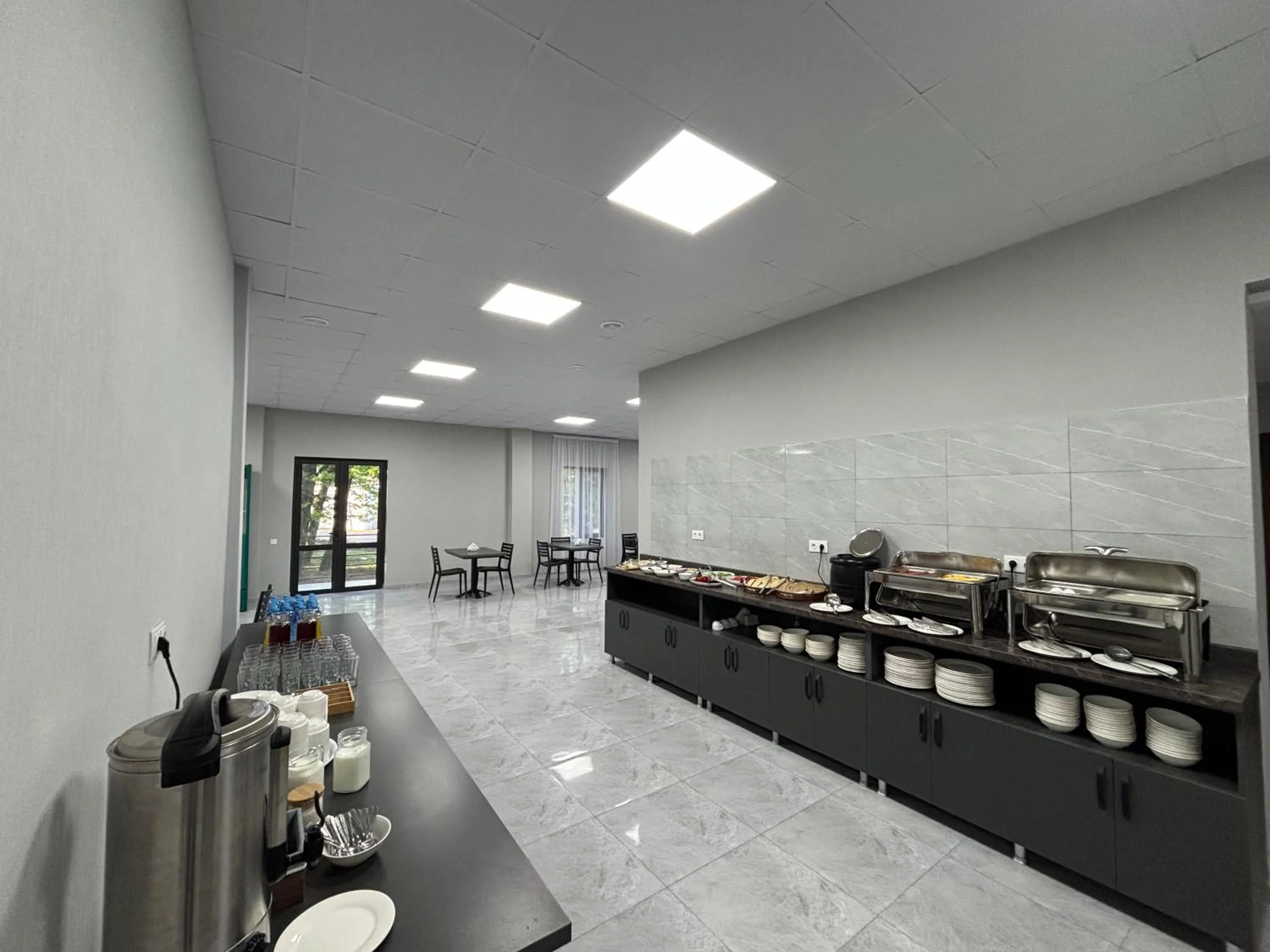 Kitchen or kitchenette in Green Hotel Tskaltubo
