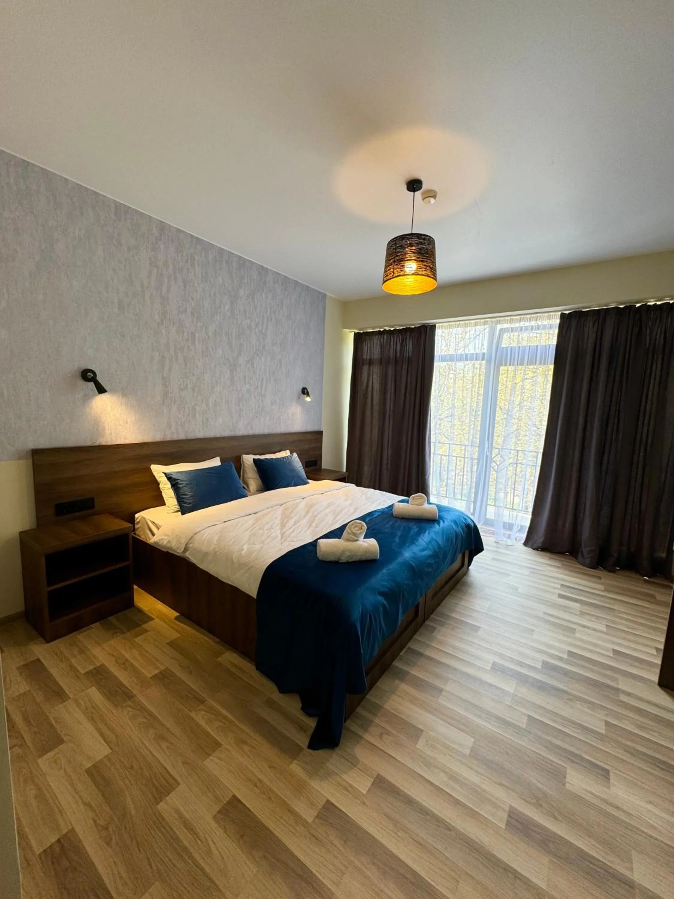 Bed in Green Hotel Tskaltubo