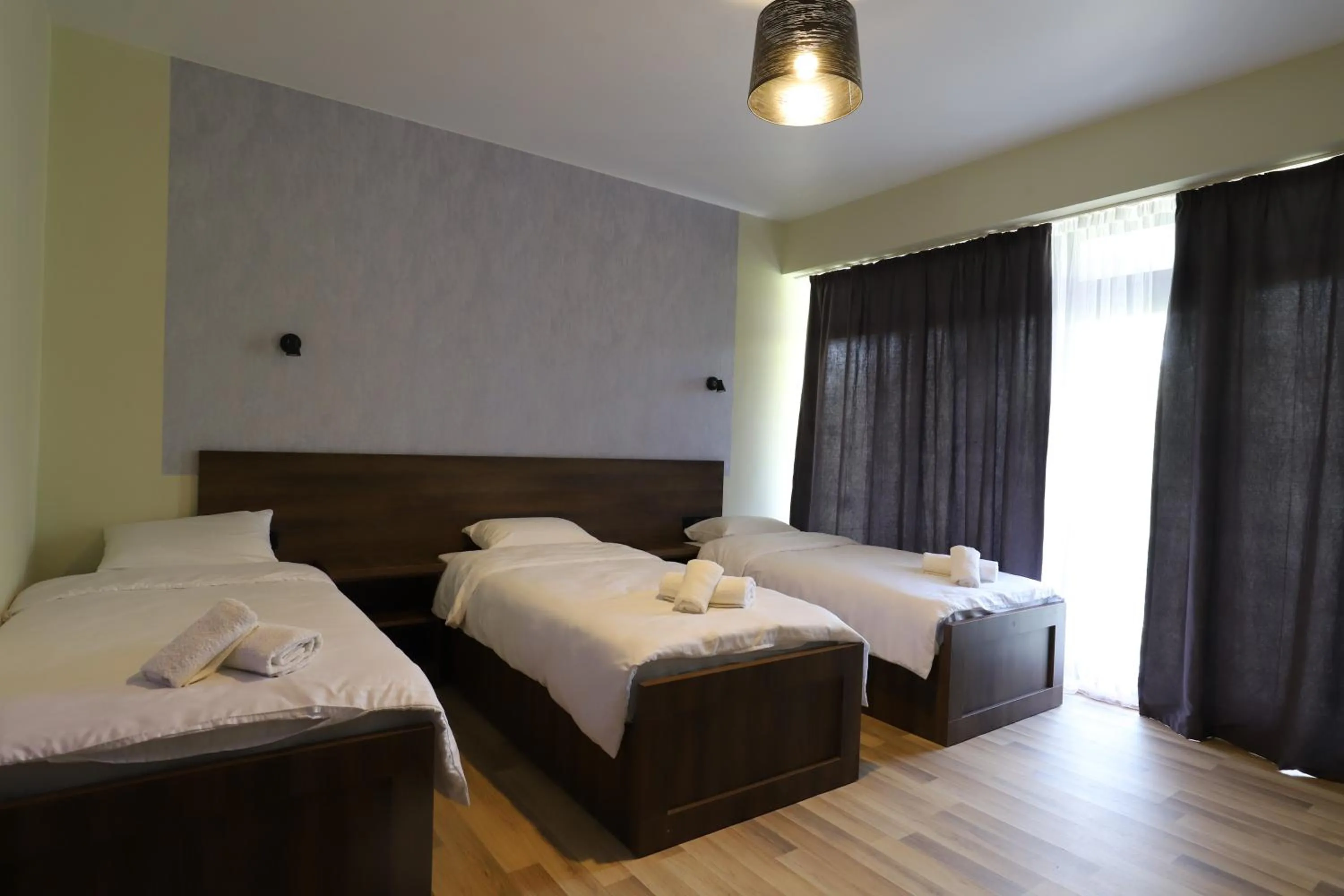 Bed in Green Hotel Tskaltubo