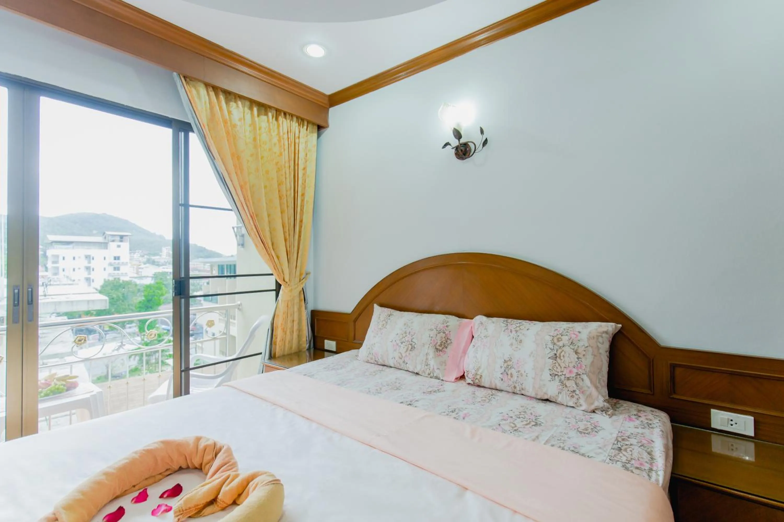 View (from property/room), Bed in RK Guesthouse