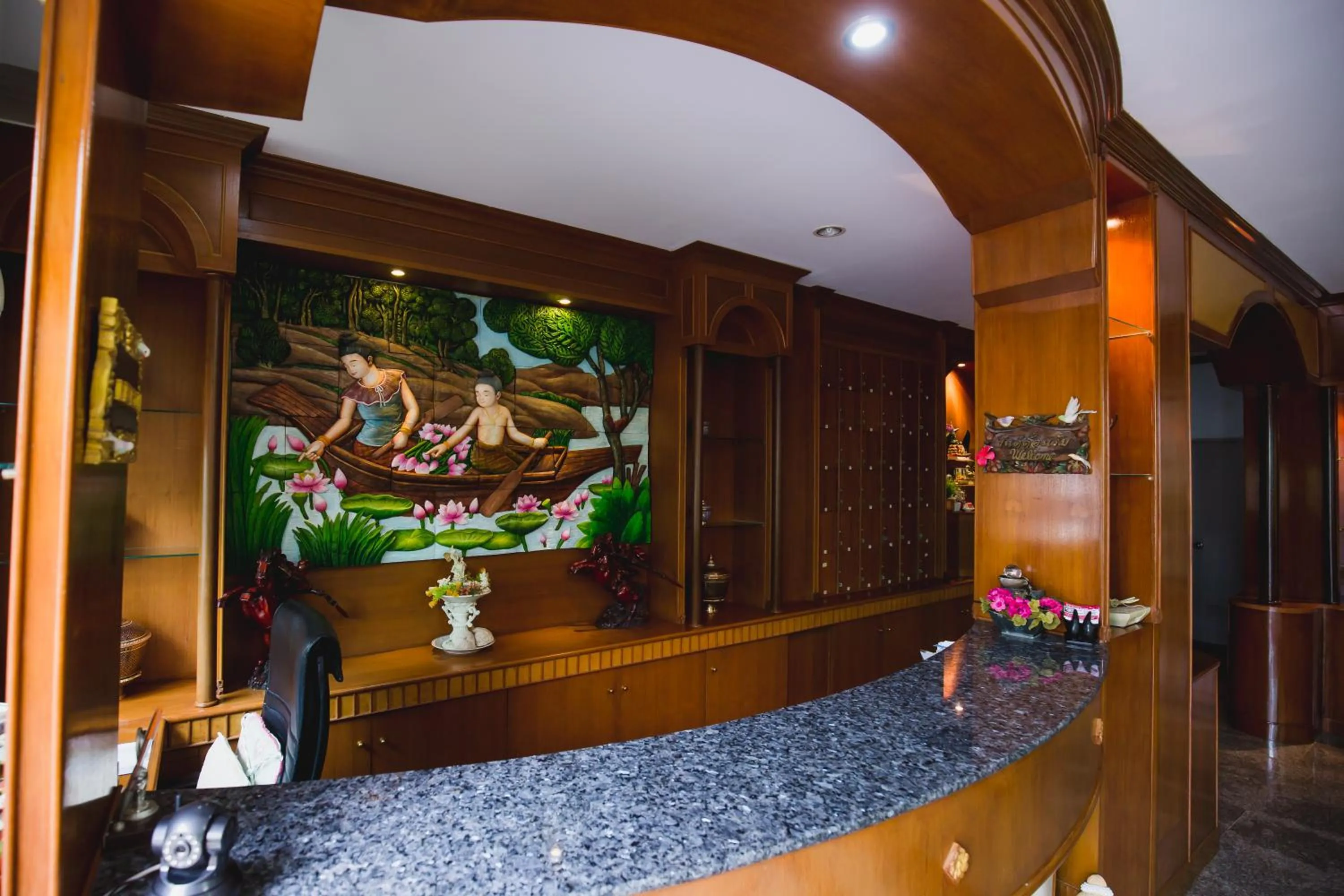 Lobby or reception in RK Guesthouse