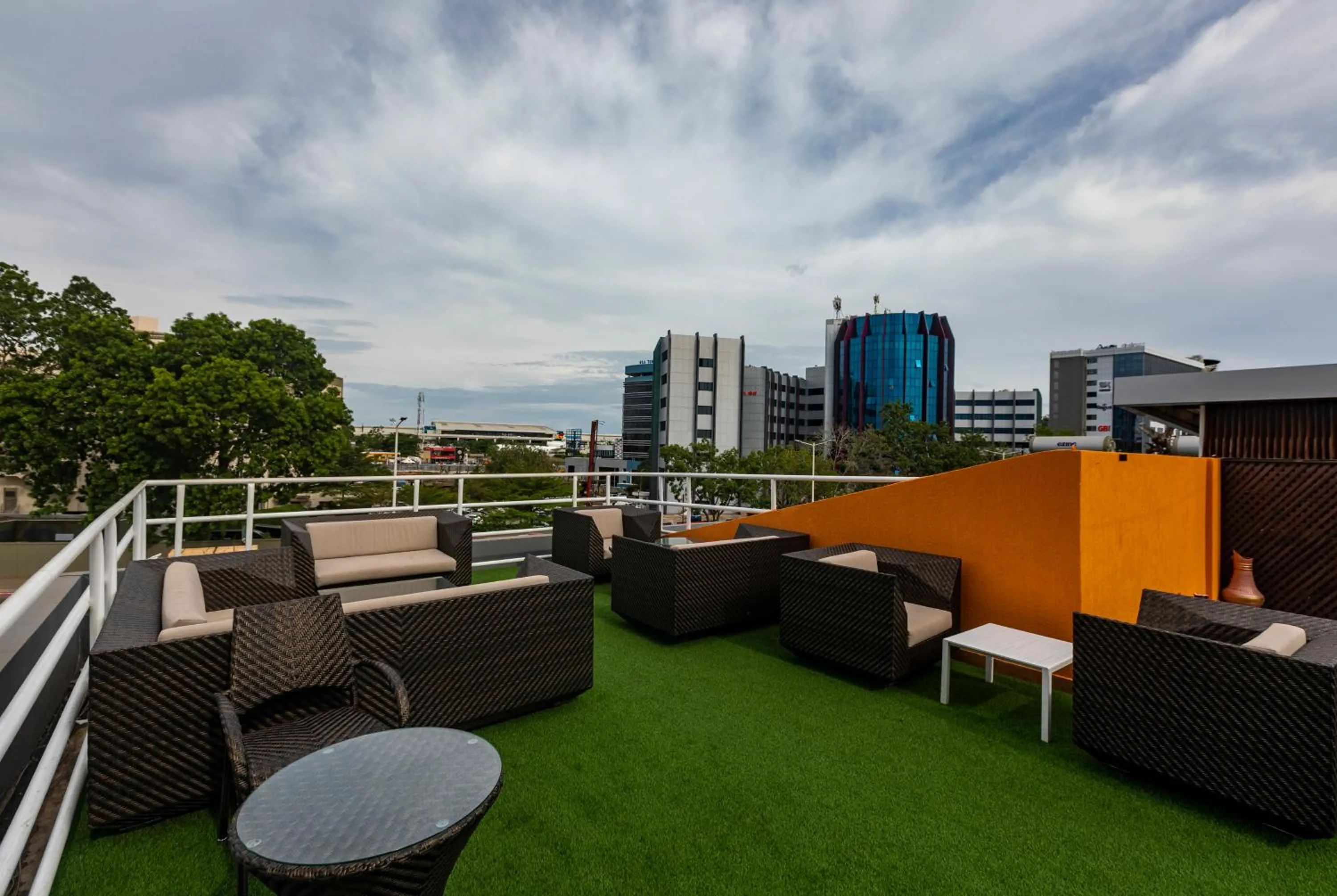 Balcony/Terrace in Airport View Hotel