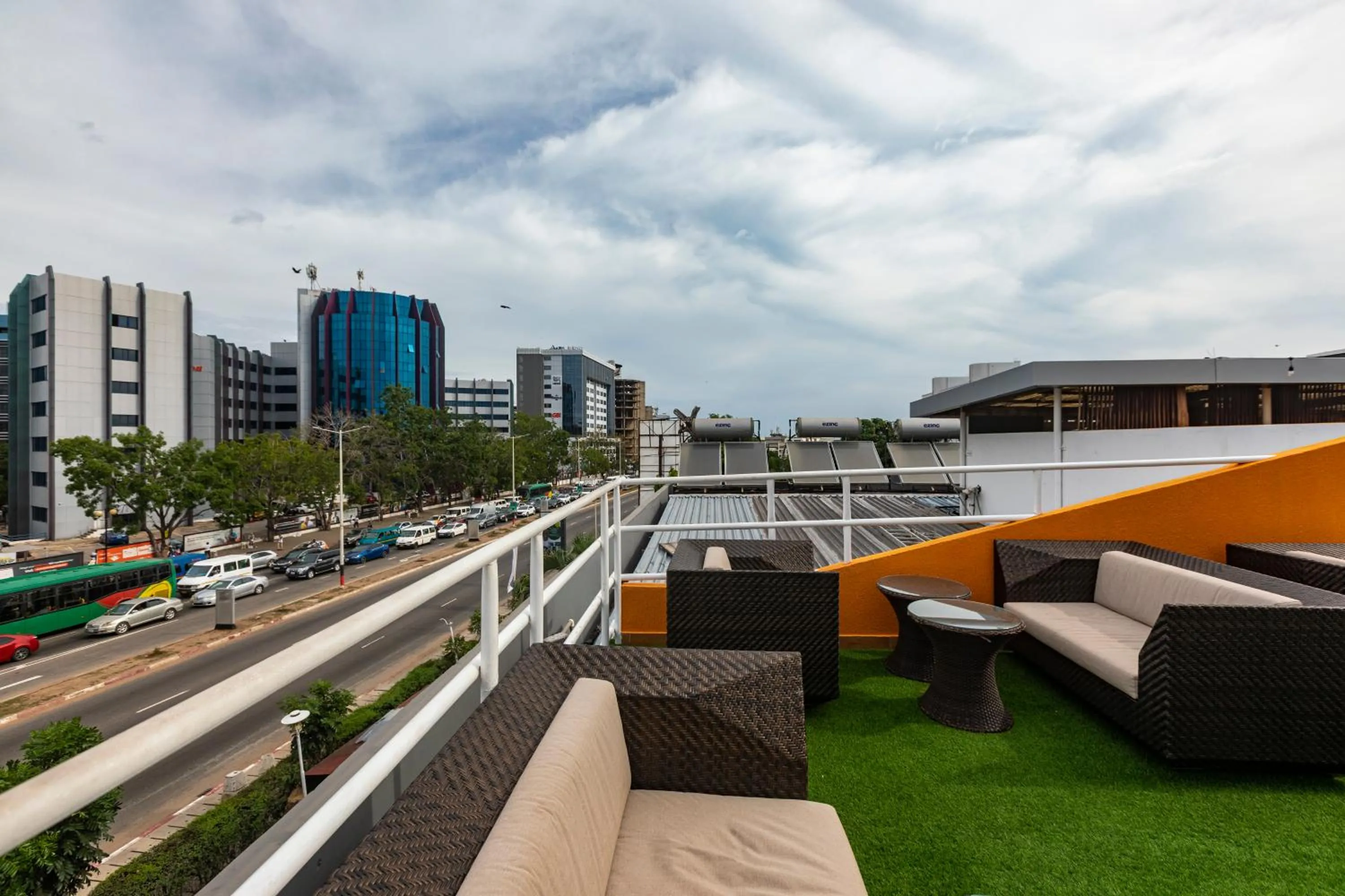 Property building in Airport View Hotel