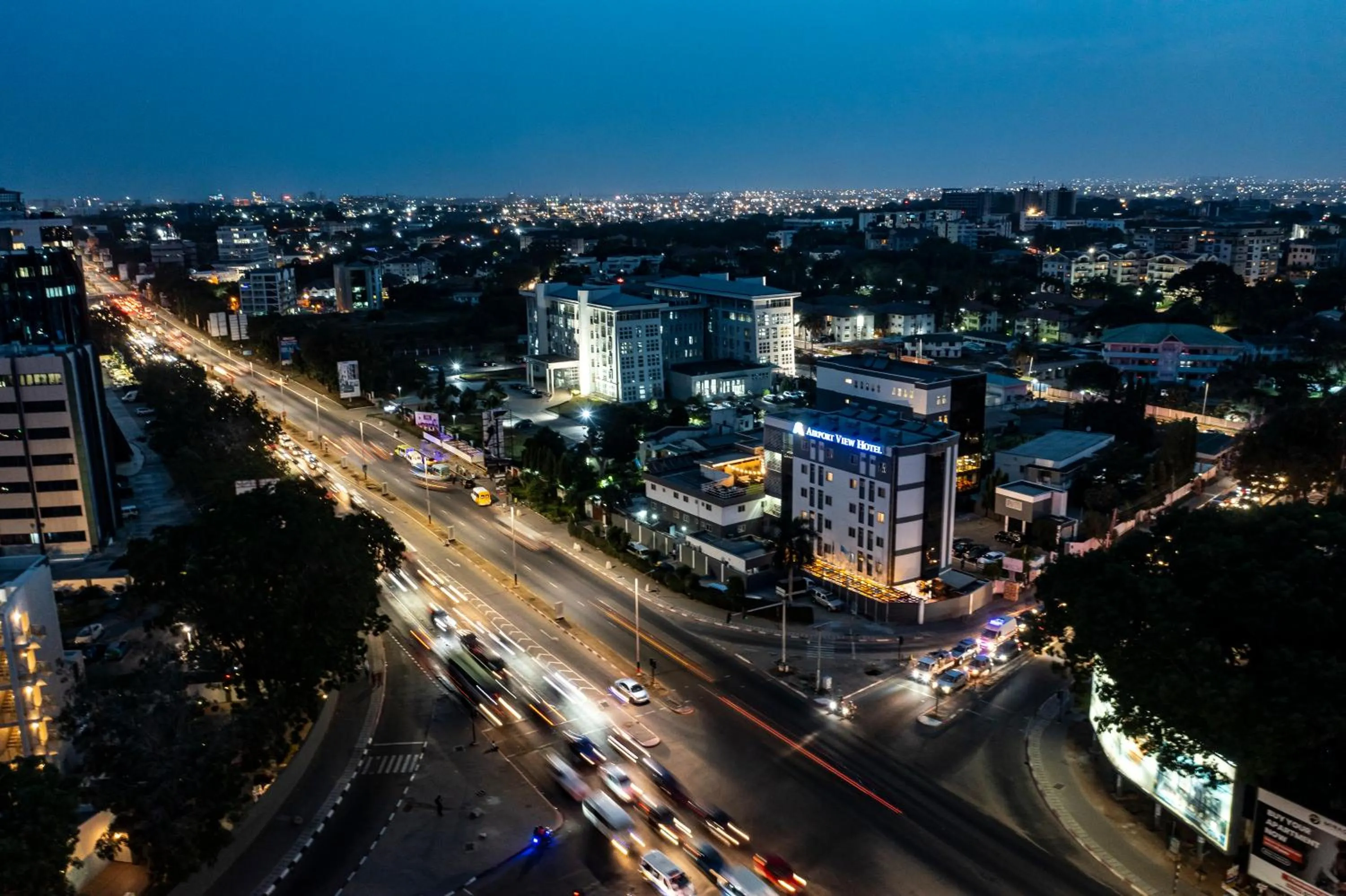 City view in Airport View Hotel